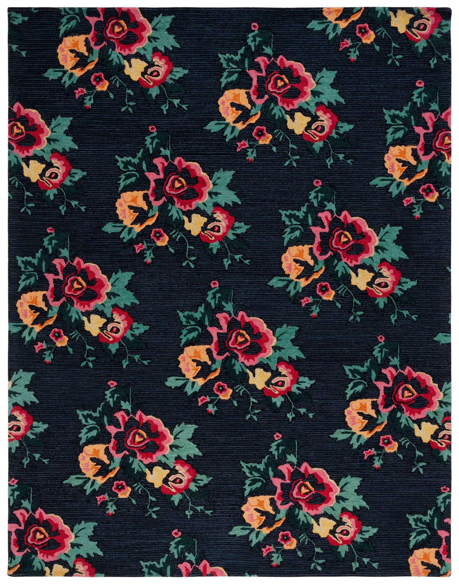 Jardin Floral Bouquet Hand-Tufted Wool Rug