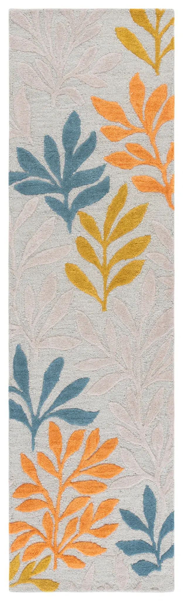 Jardin Modern Leaf Hand-Tufted Wool Rug