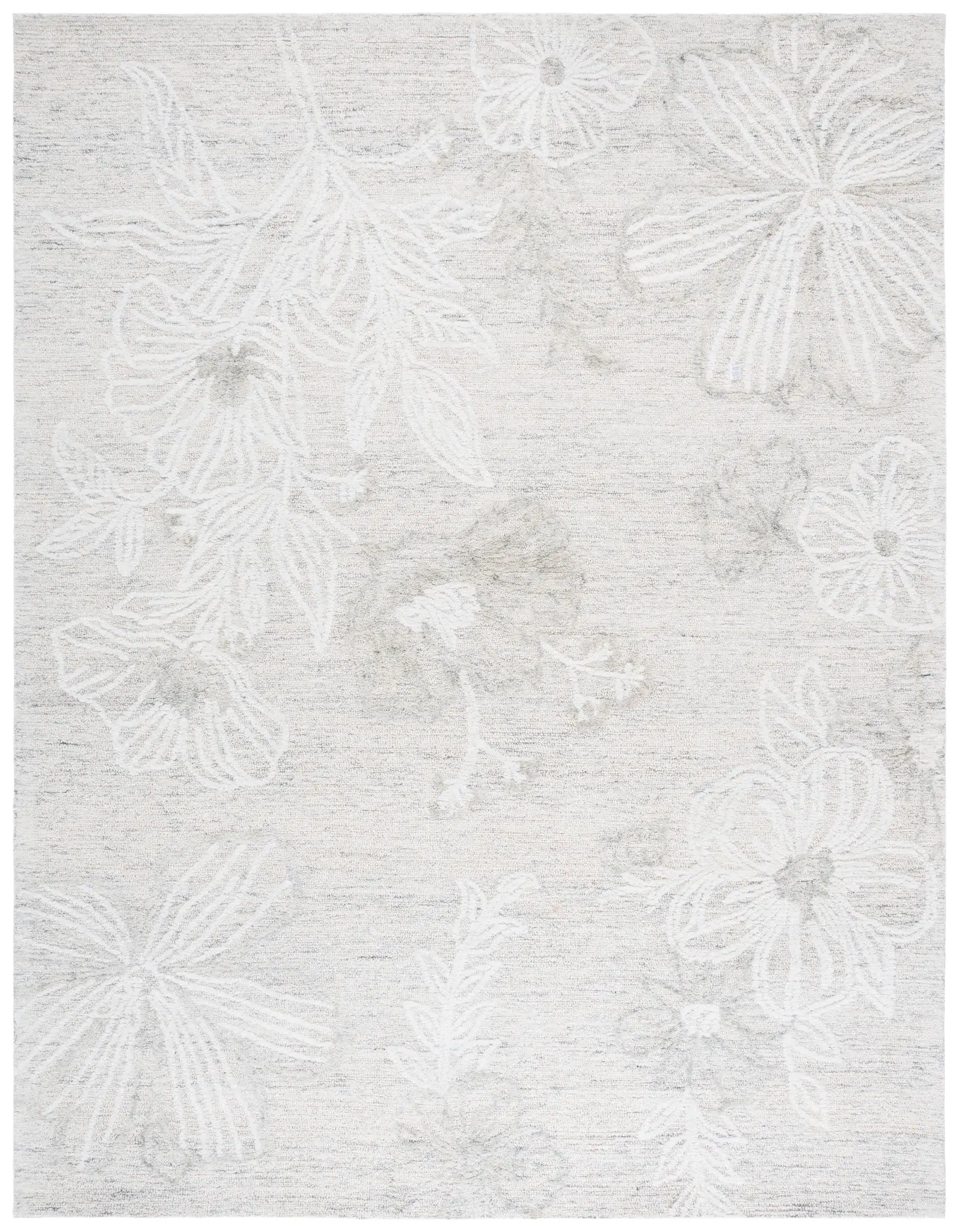 Jardin Modern Floral Hand-Tufted Wool Rug