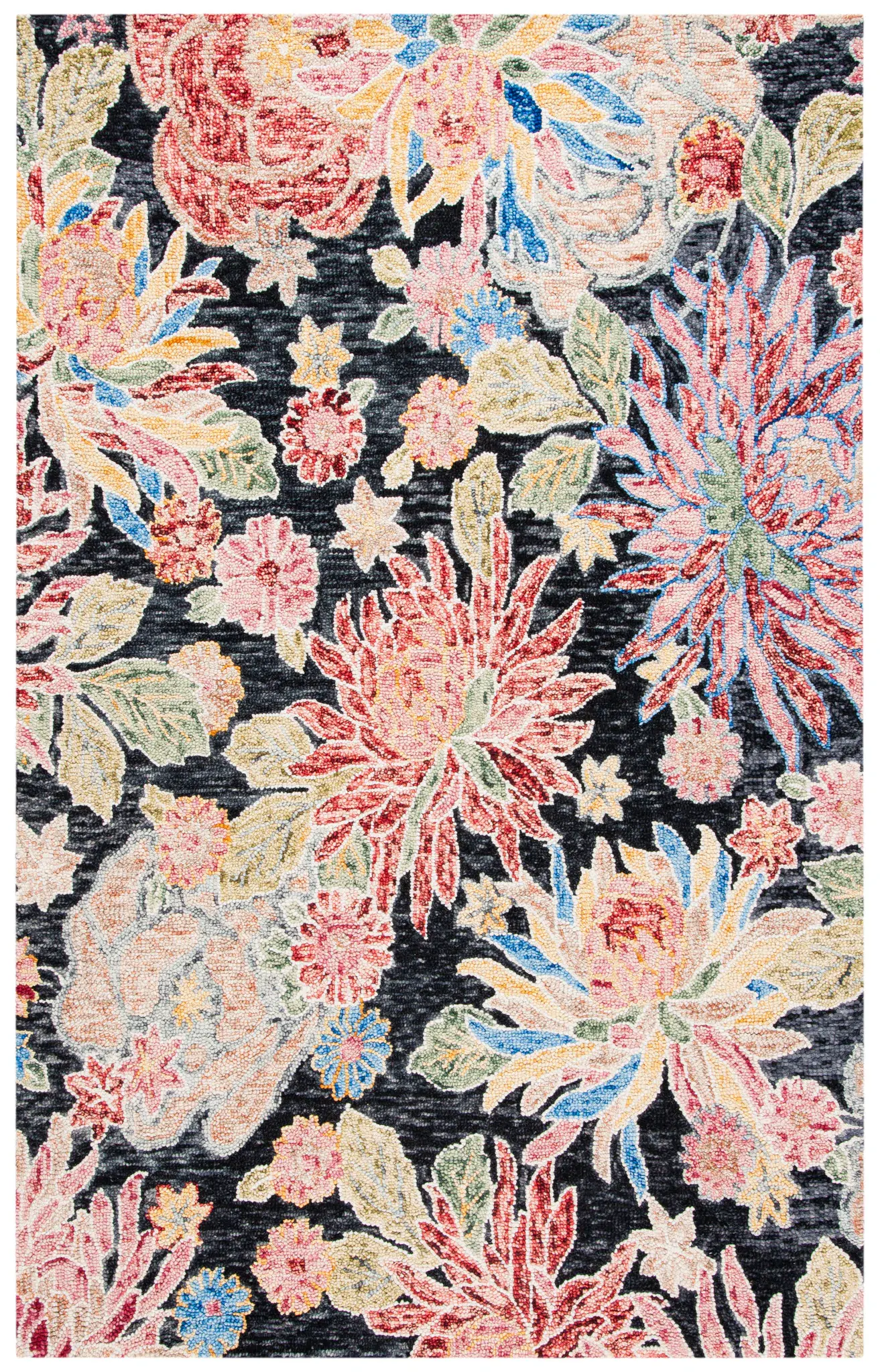 Jardin Dense Floral Hand-Tufted Wool Rug
