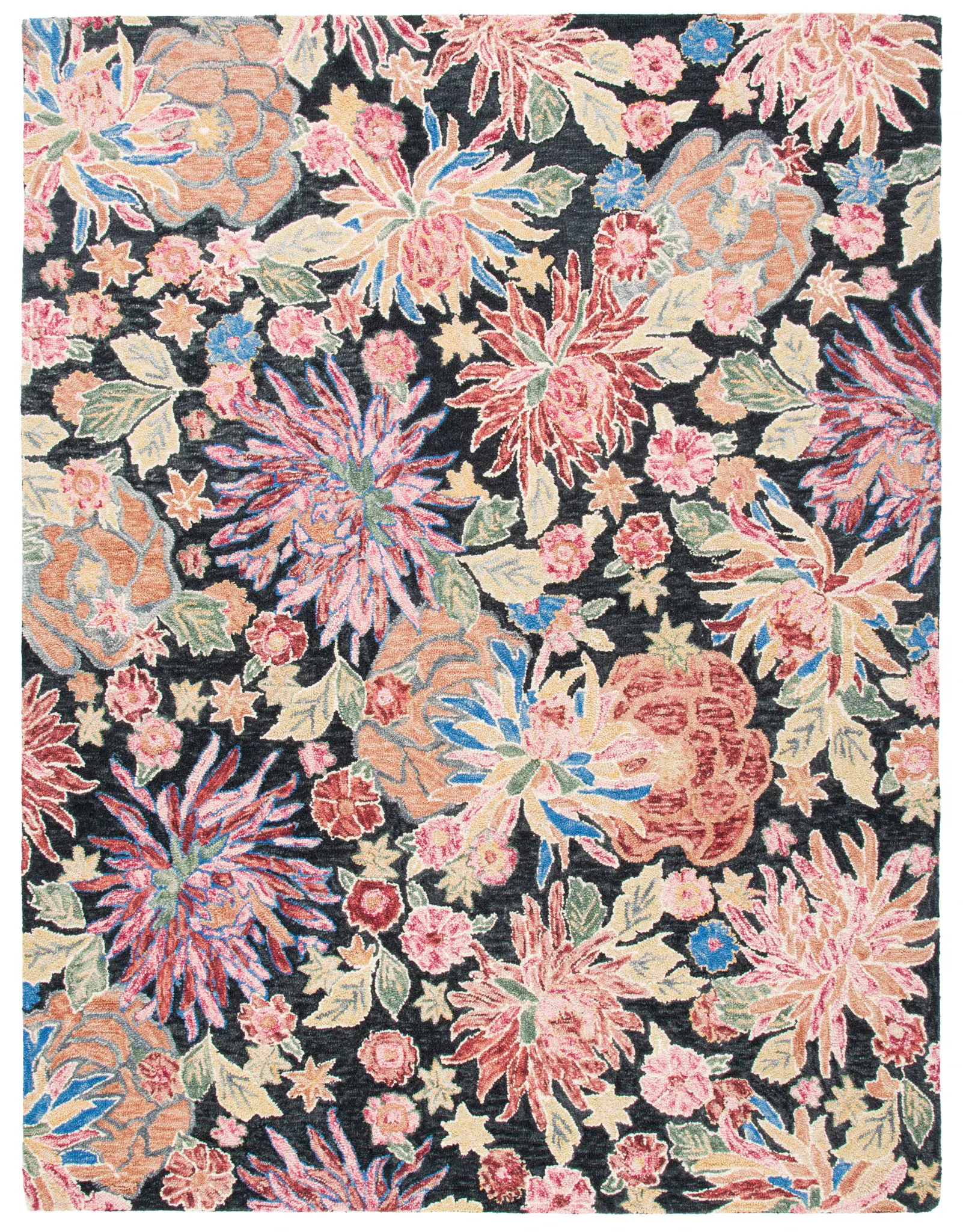 Jardin Dense Floral Hand-Tufted Wool Rug