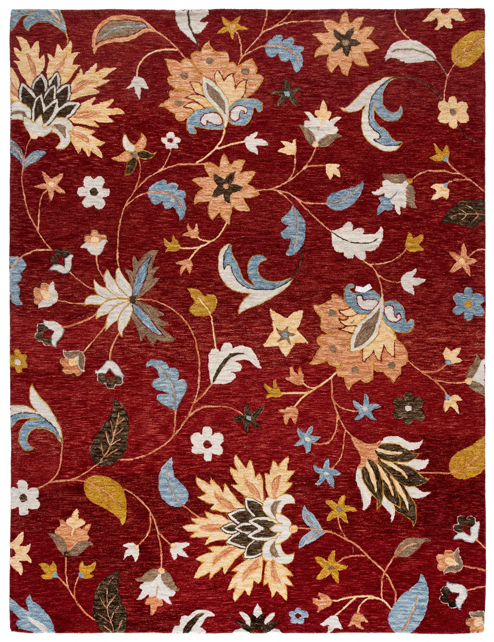 Jardin Trailing Floral Hand-Tufted Wool Rug