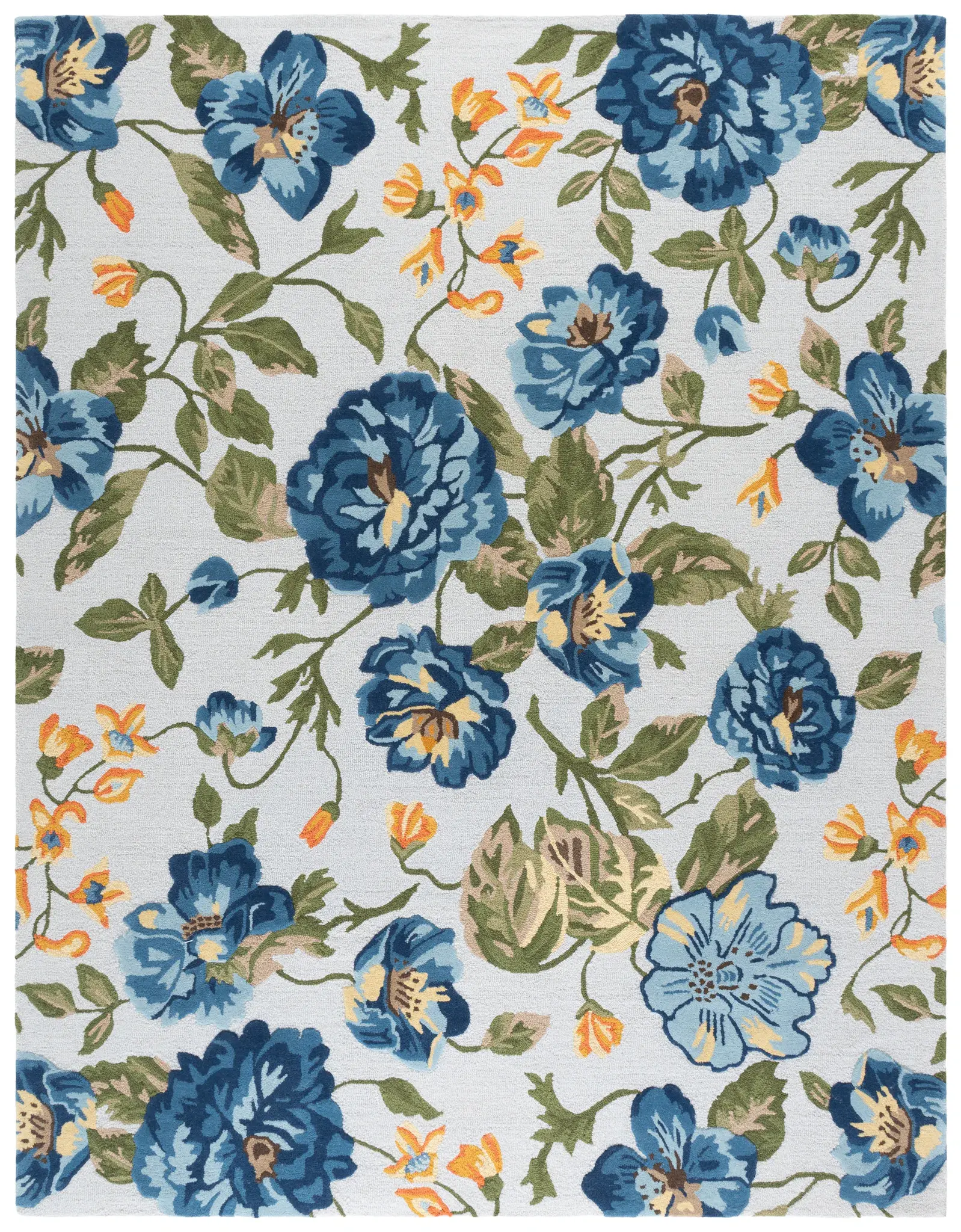 Jardin Allover Floral Hand-Tufted Wool Rug