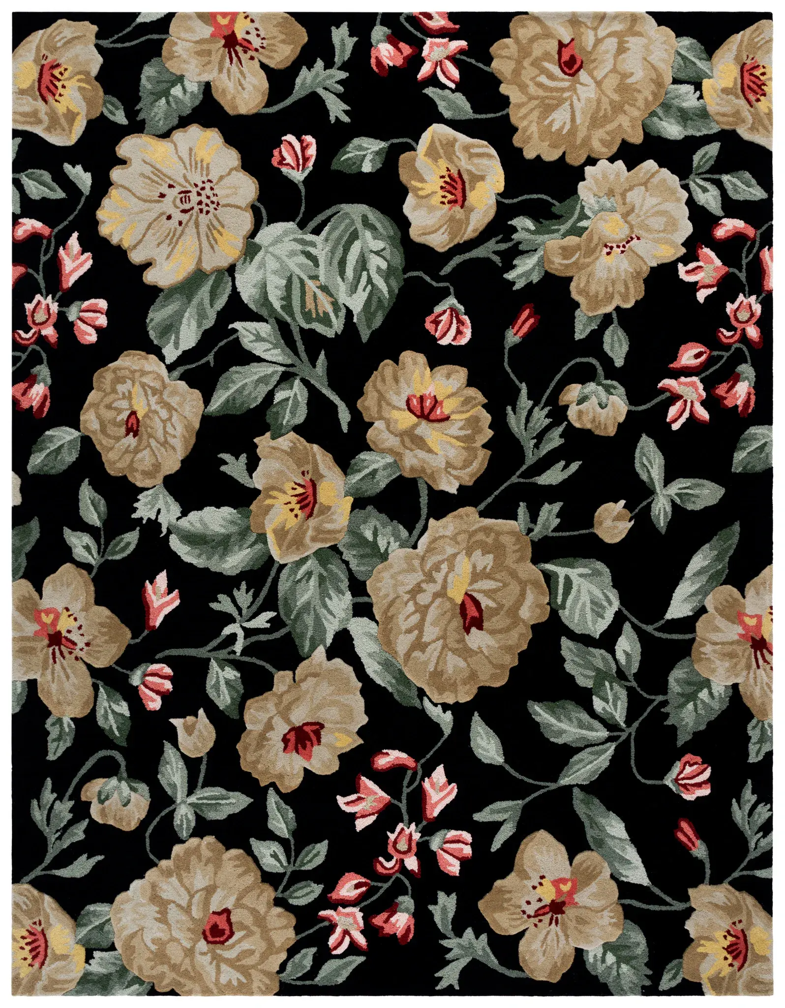 Jardin Allover Floral Hand-Tufted Wool Rug
