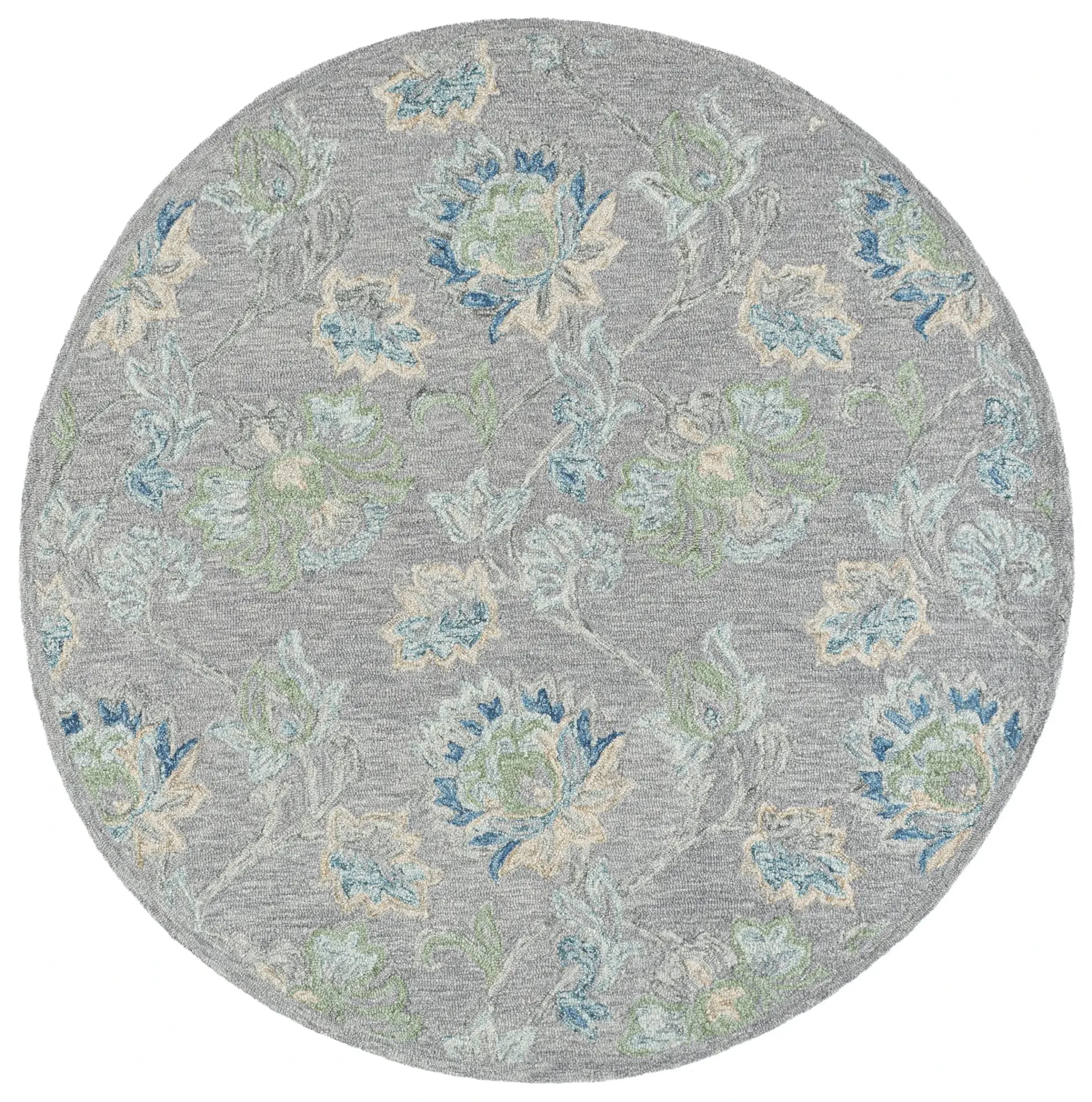 Jardin Subtle Floral Hand-Tufted Wool Rug