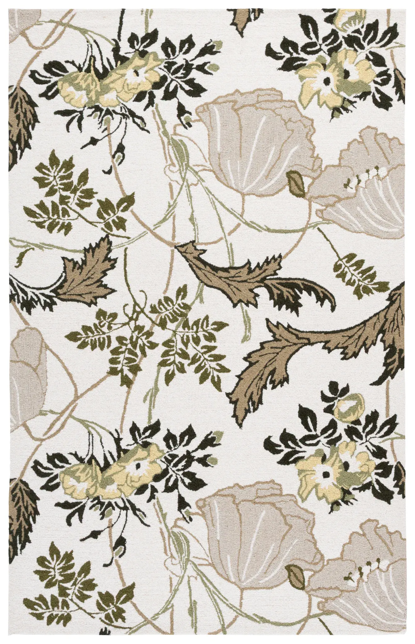 Jardin Botanical Vine Hand-Tufted Wool Rug