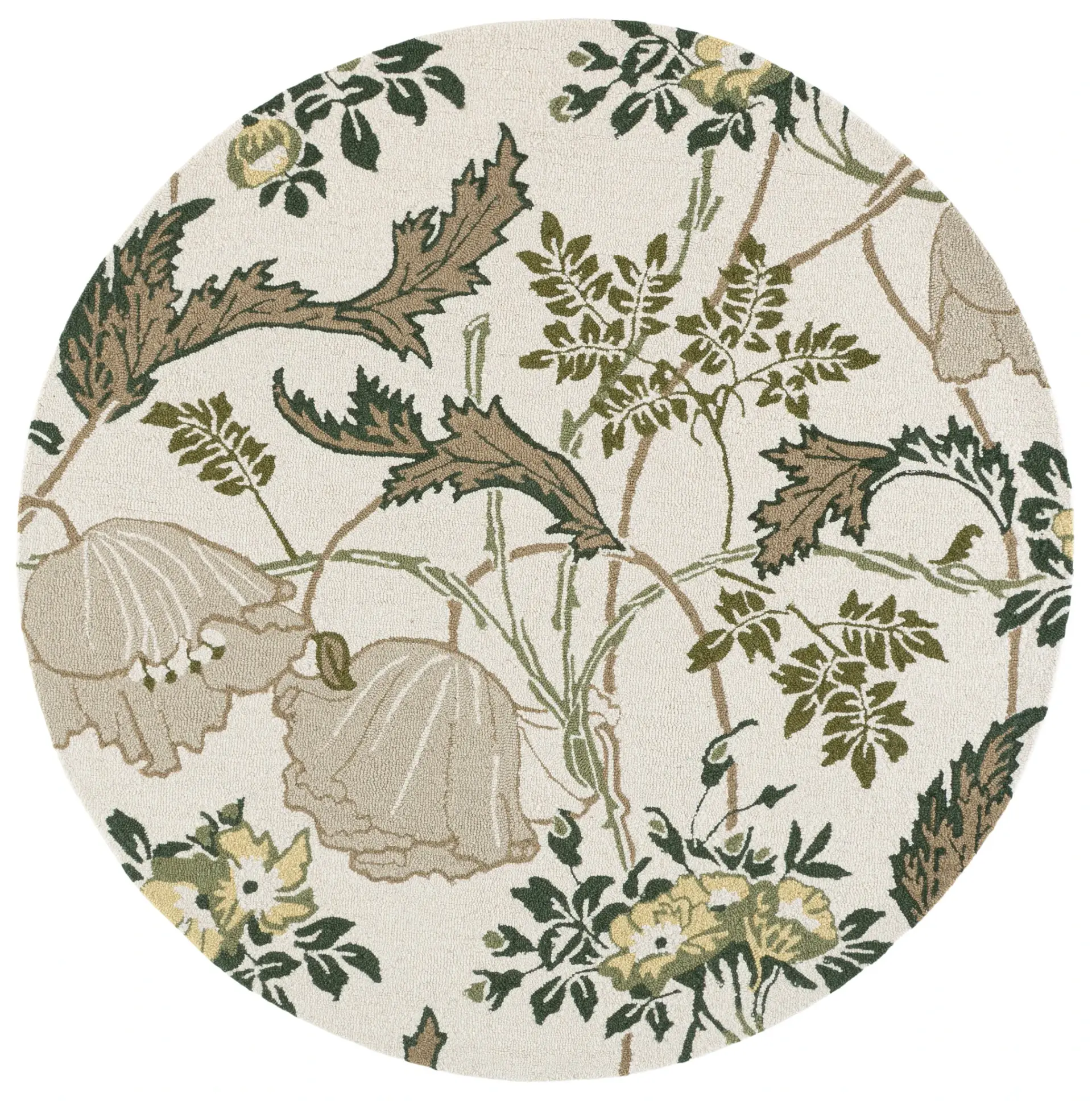 Jardin Botanical Vine Hand-Tufted Wool Rug