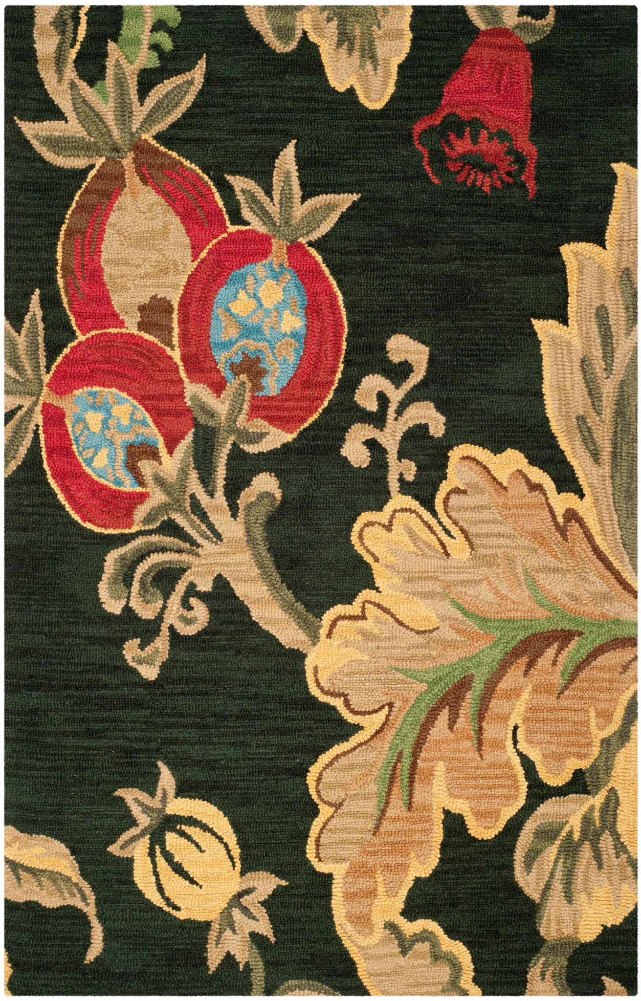 Jardin Botanical Leaf And Fruit Hand-Tufted Wool Rug