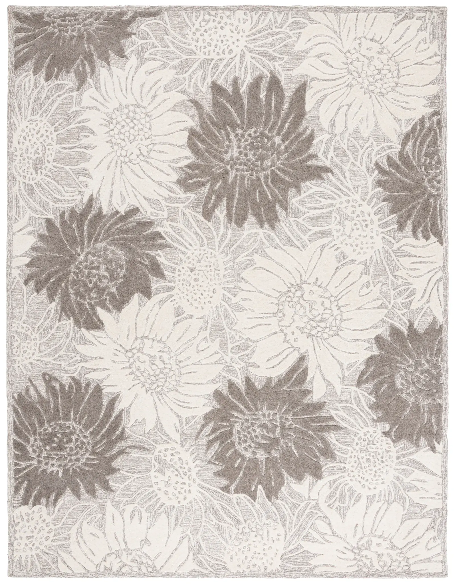 Jardin Sunflower Hand-Tufted Wool Rug