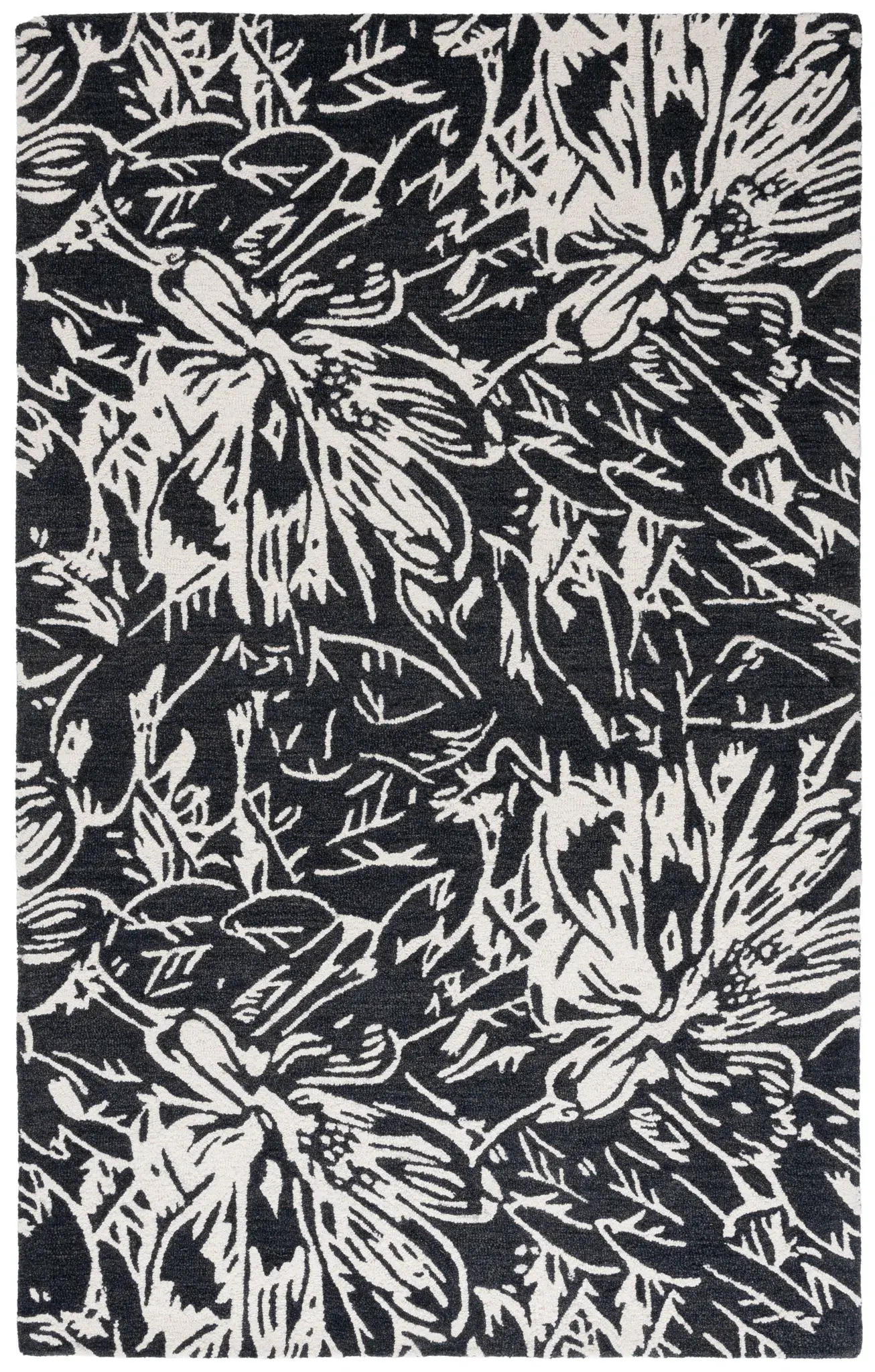 Jardin Sketch Floral Hand-Tufted Wool Rug