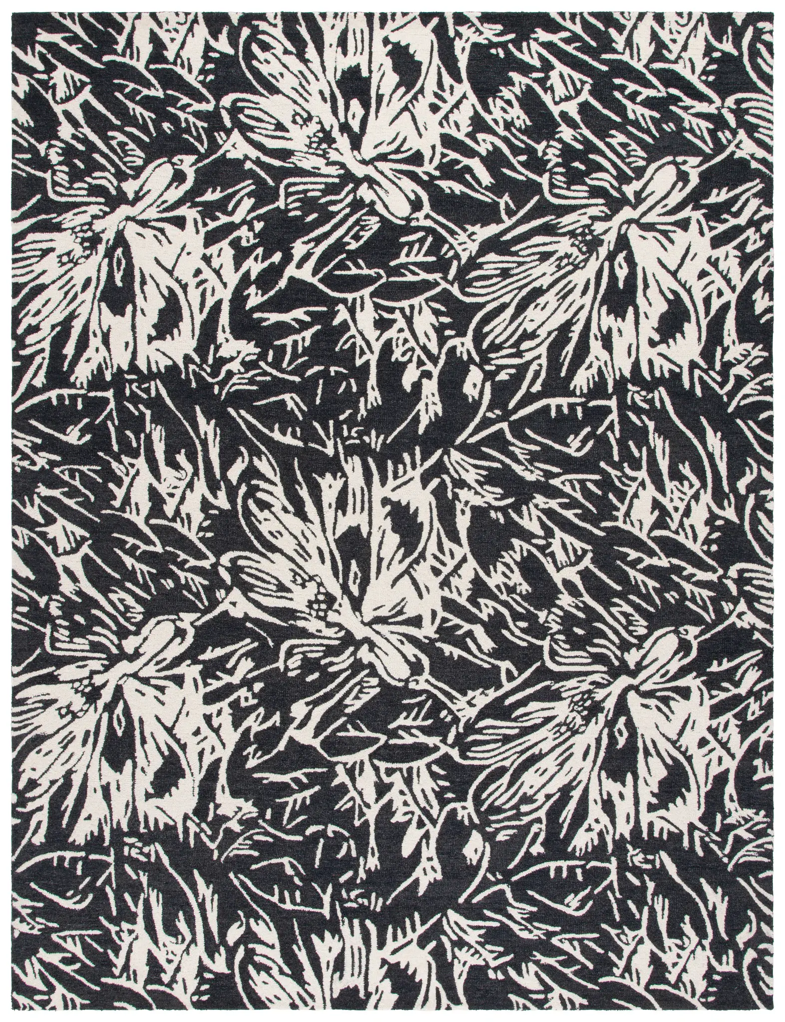 Jardin Sketch Floral Hand-Tufted Wool Rug