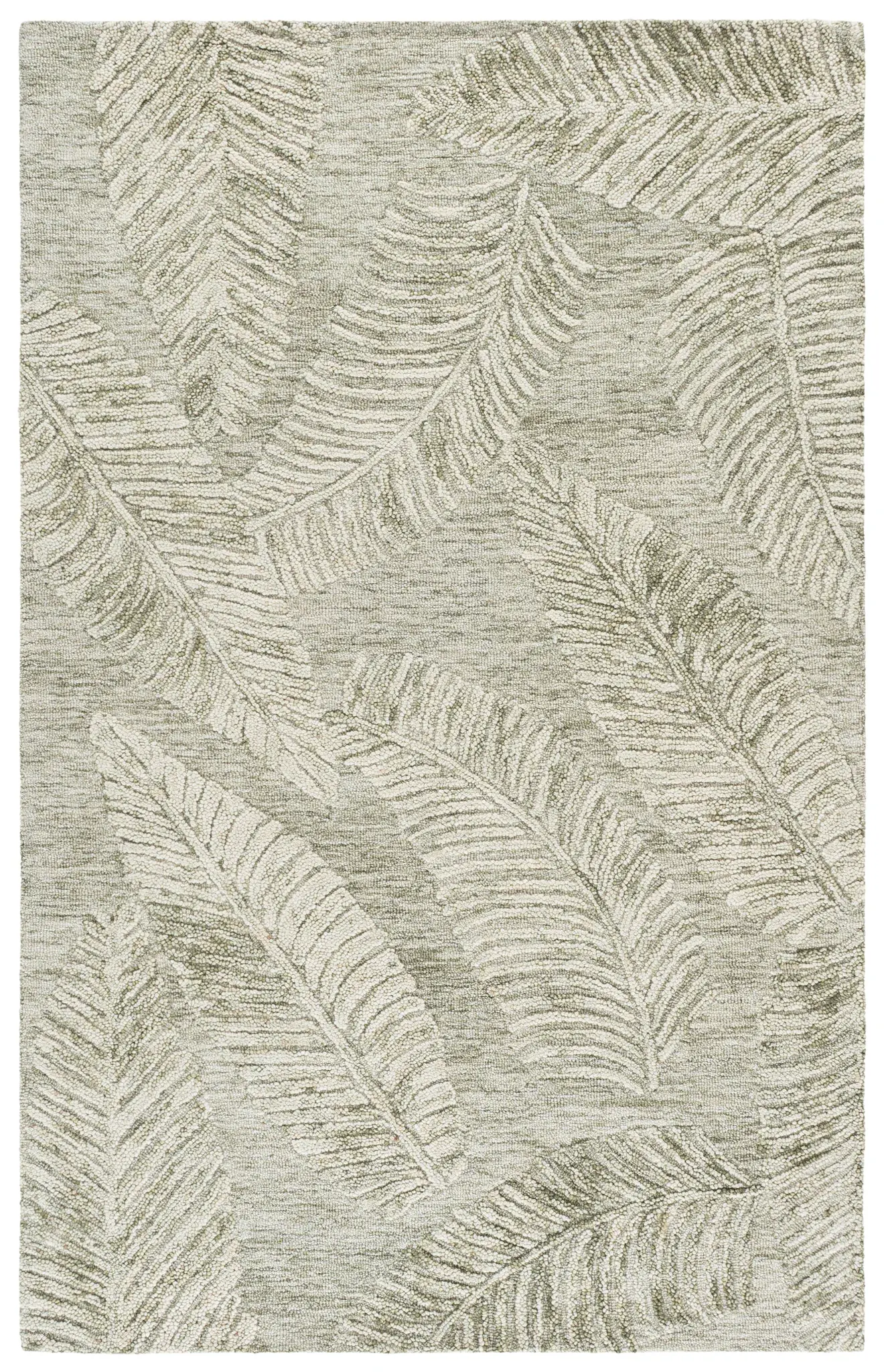 Jardin Palm Leaf Hand-Tufted Wool Rug
