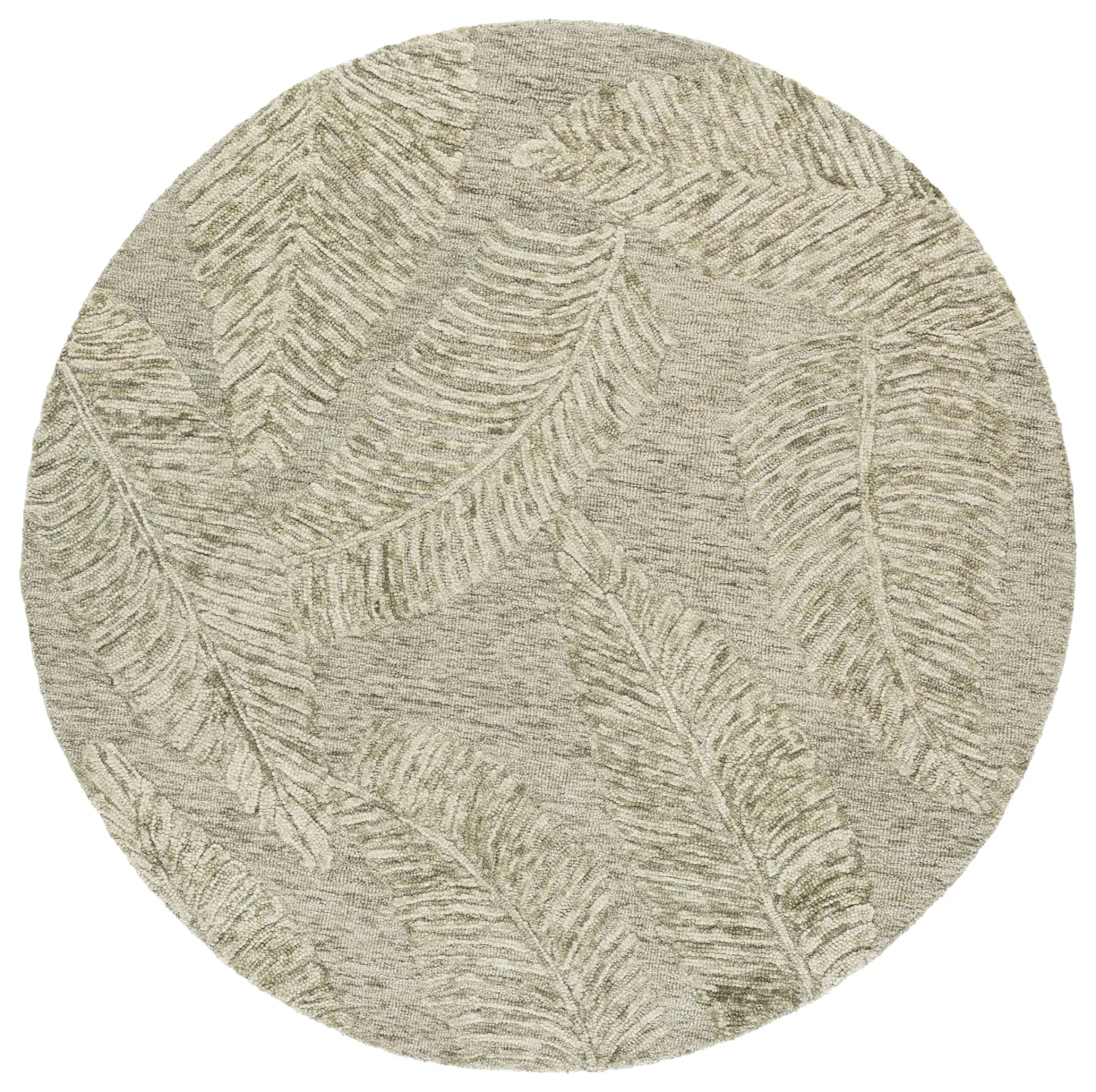 Jardin Palm Leaf Hand-Tufted Wool Rug
