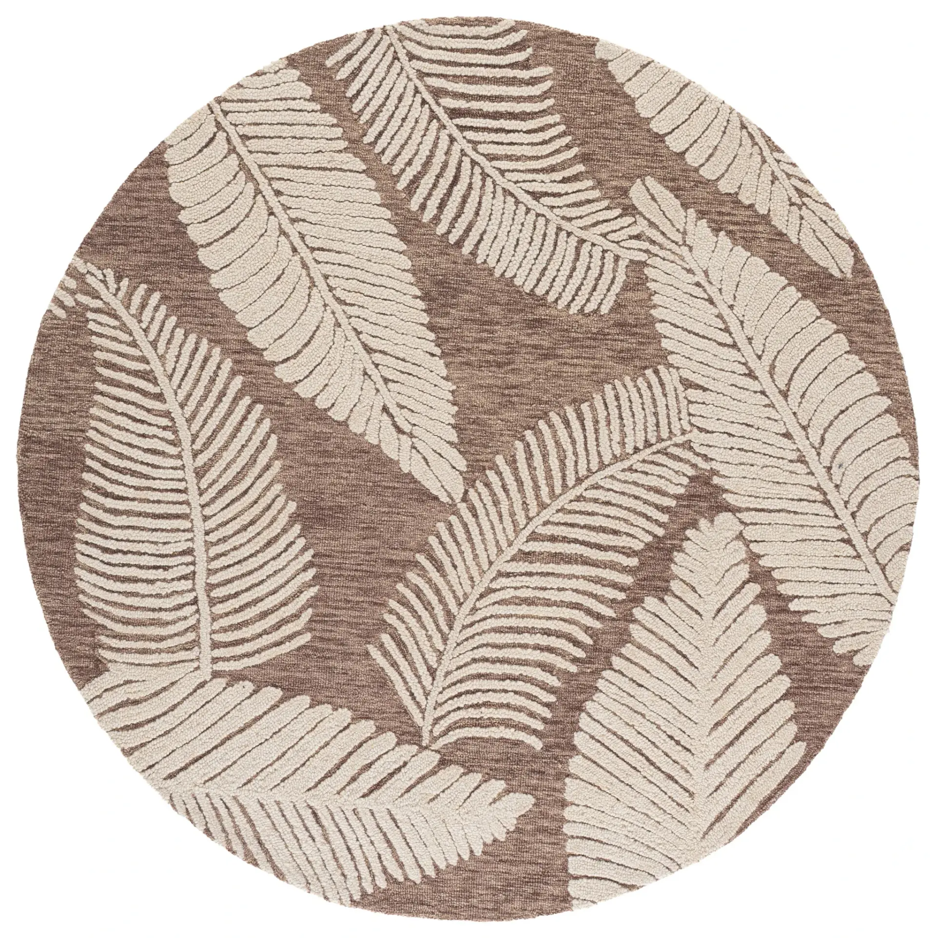 Jardin Palm Frond Hand-Tufted Wool Rug