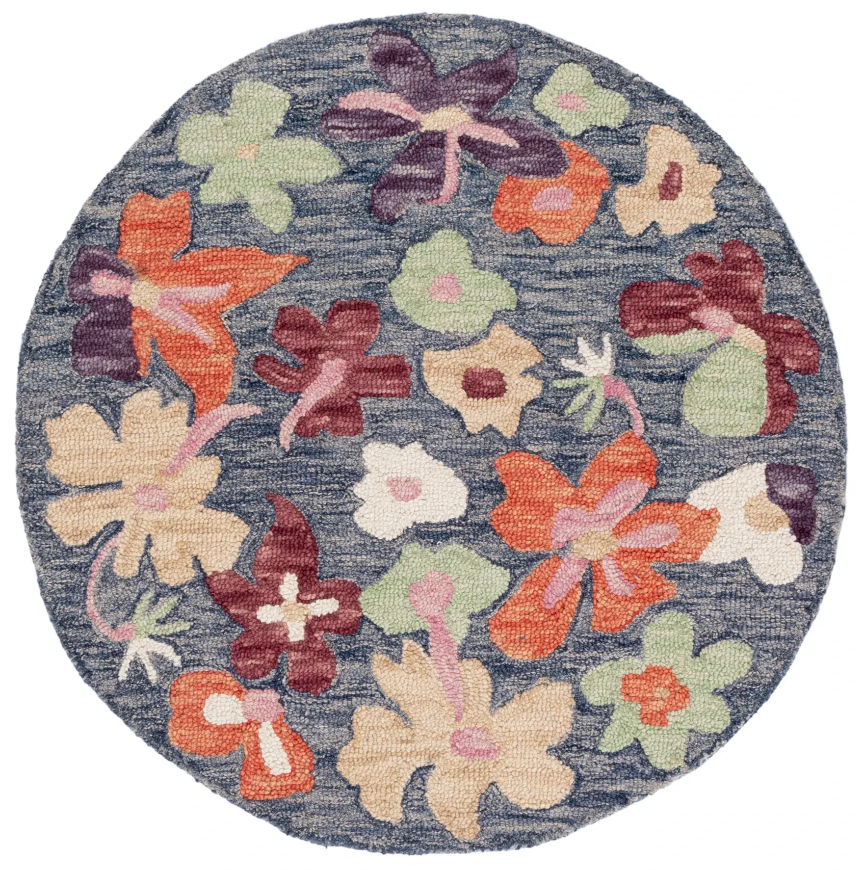 Jardin Scattered Floral Hand-Tufted Wool Rug