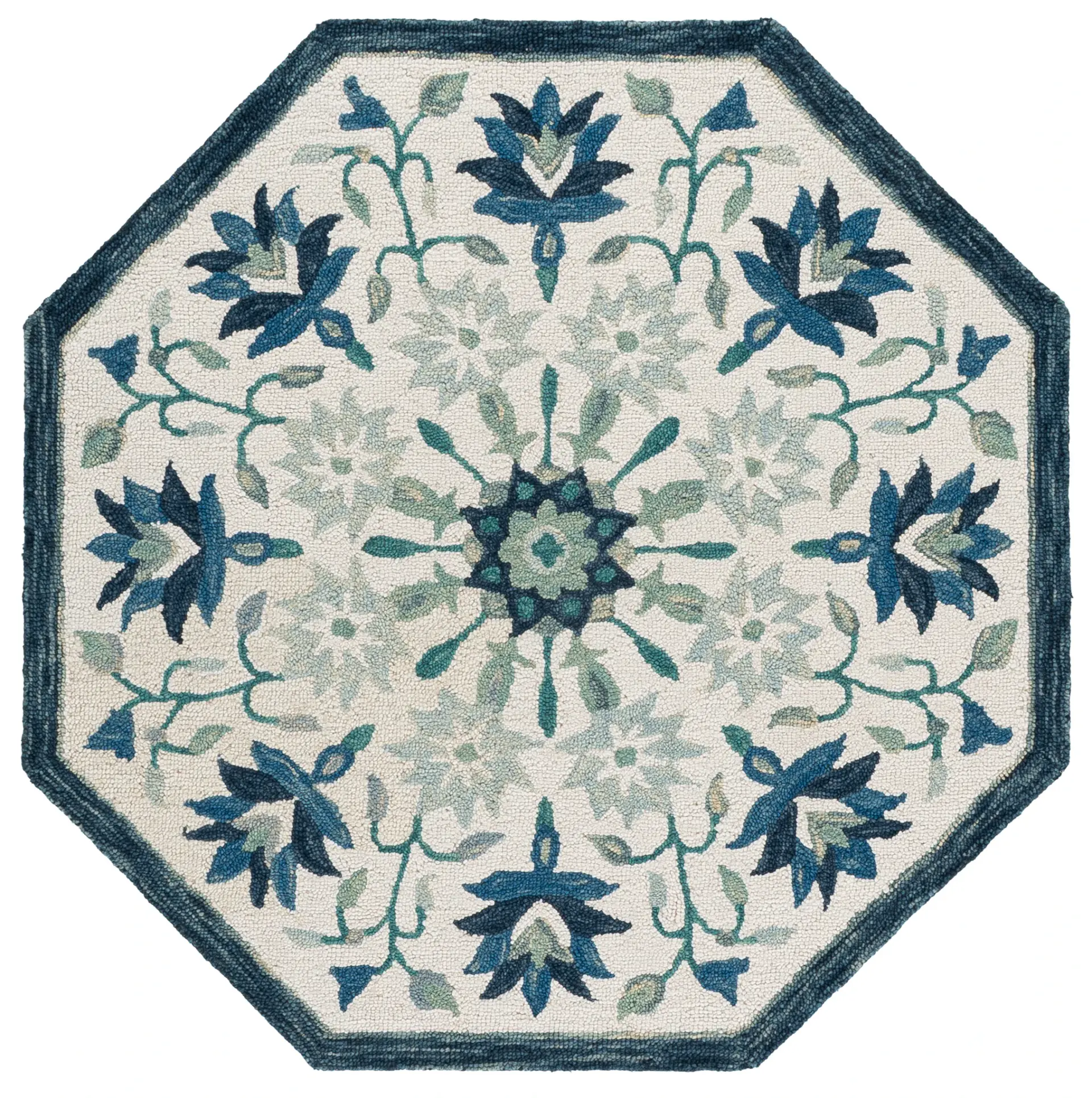 Jardin Transitional Floral Hand-Tufted Wool Rug