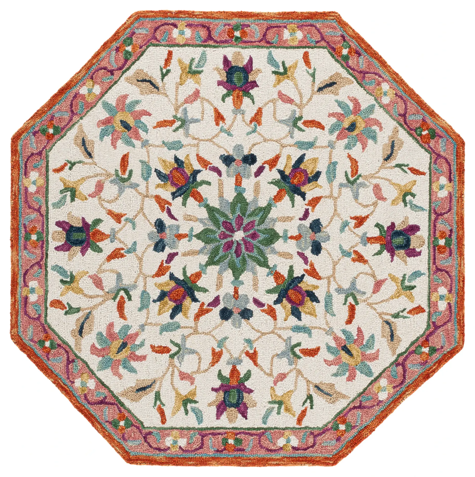 Jardin Botanical Floral Hand-Tufted Wool Rug