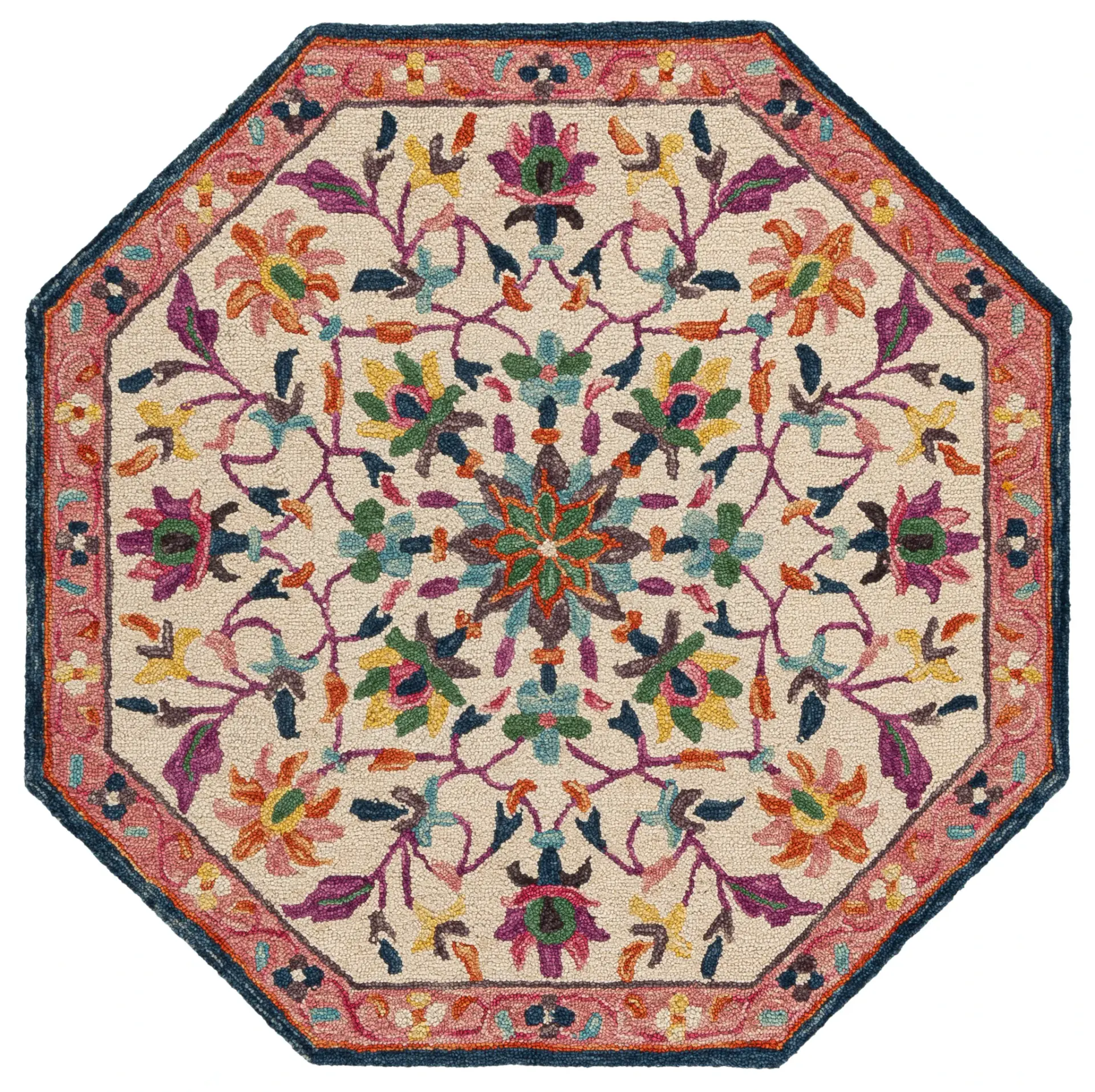 Jardin Botanical Floral Hand-Tufted Wool Rug