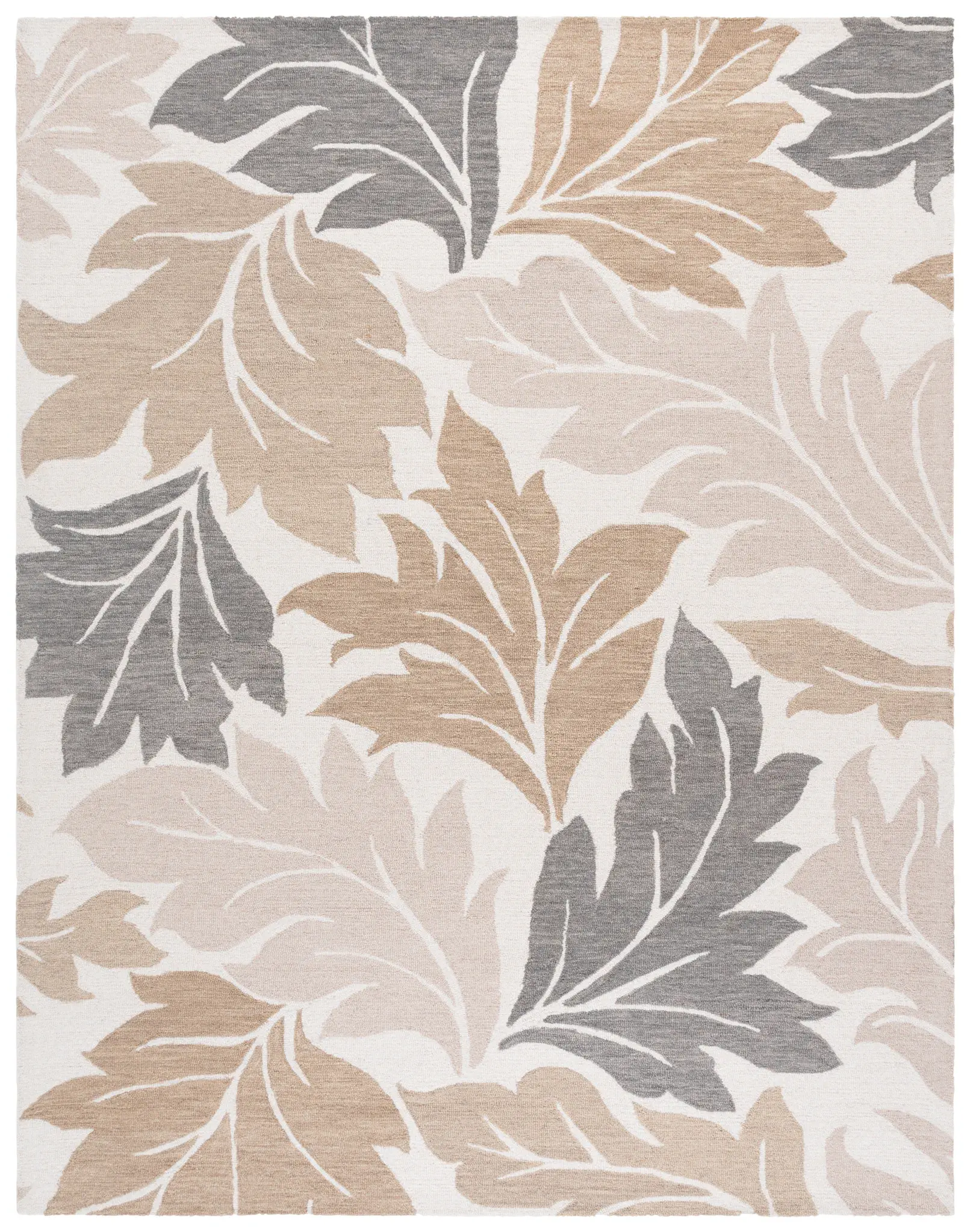 Jardin Leaf Hand-Tufted Wool Rug