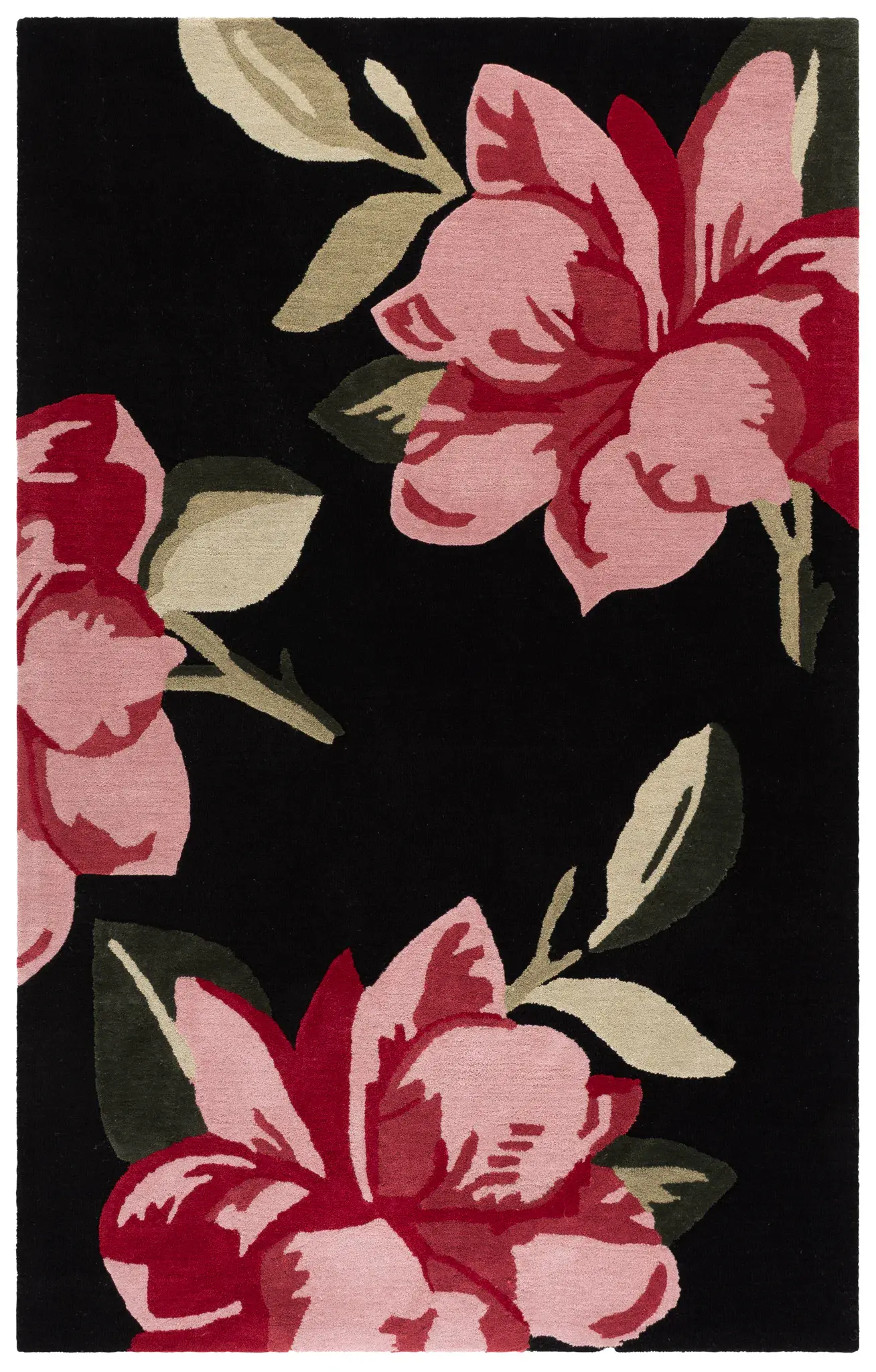 Jardin Oversized Floral Hand-Tufted Wool Rug