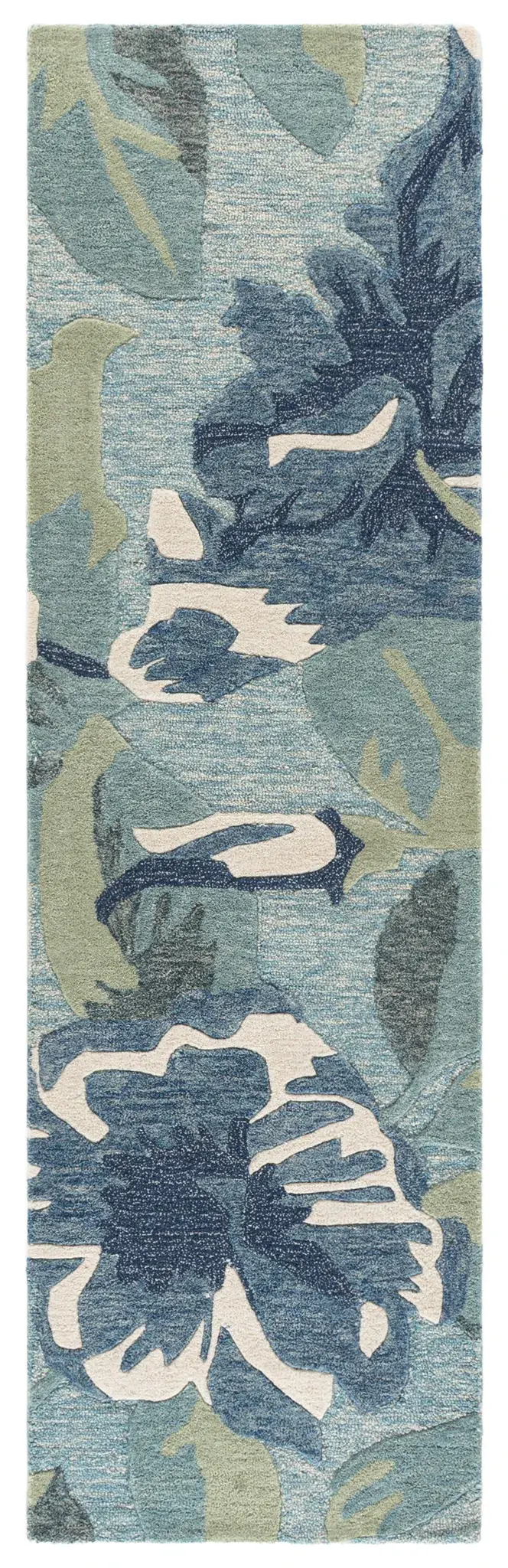 Jardin Modern Floral Hand-Tufted Wool Rug
