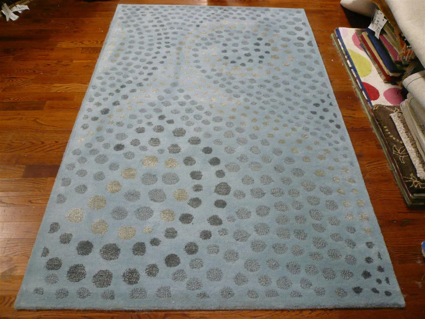 Jardin Clustered Dots Hand-Tufted Wool Rug