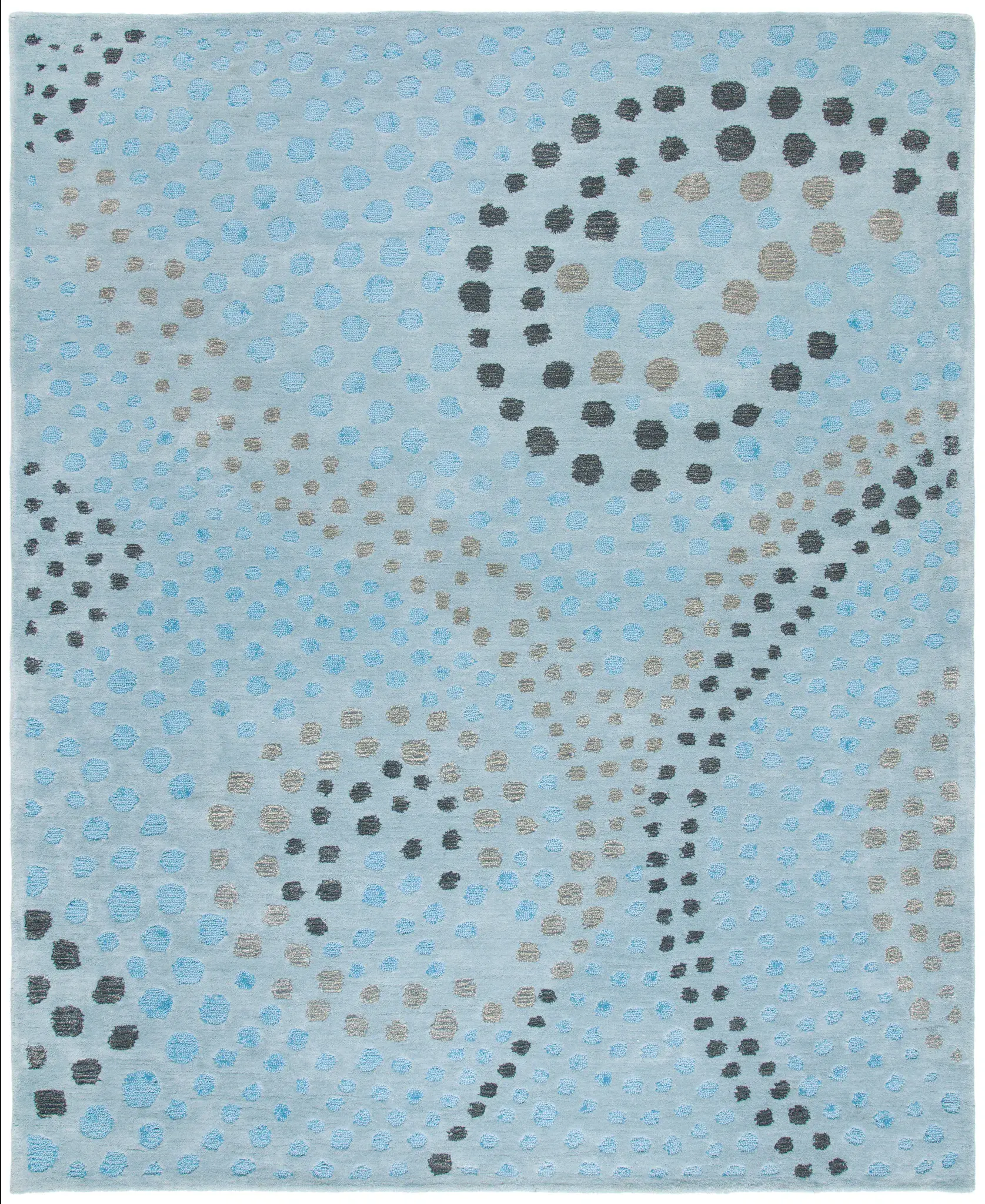 Jardin Clustered Dots Hand-Tufted Wool Rug