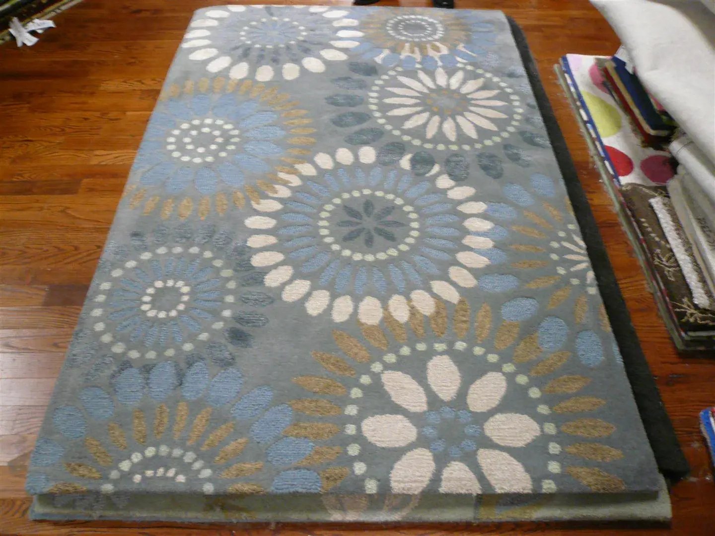 Jardin Sunburst Floral Hand-Tufted Wool Rug