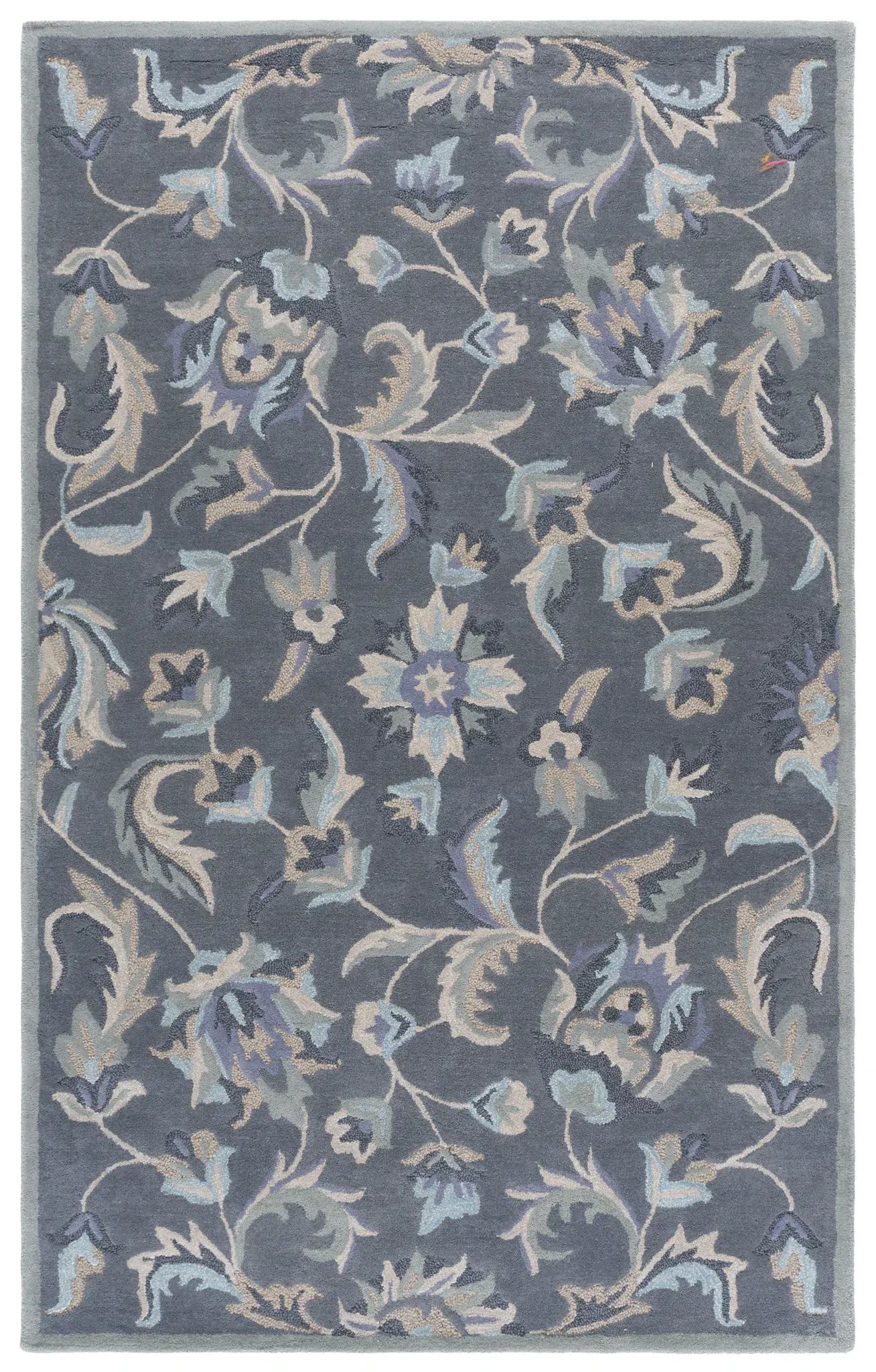 Jardin Scrolling Floral Hand-Tufted Wool Rug