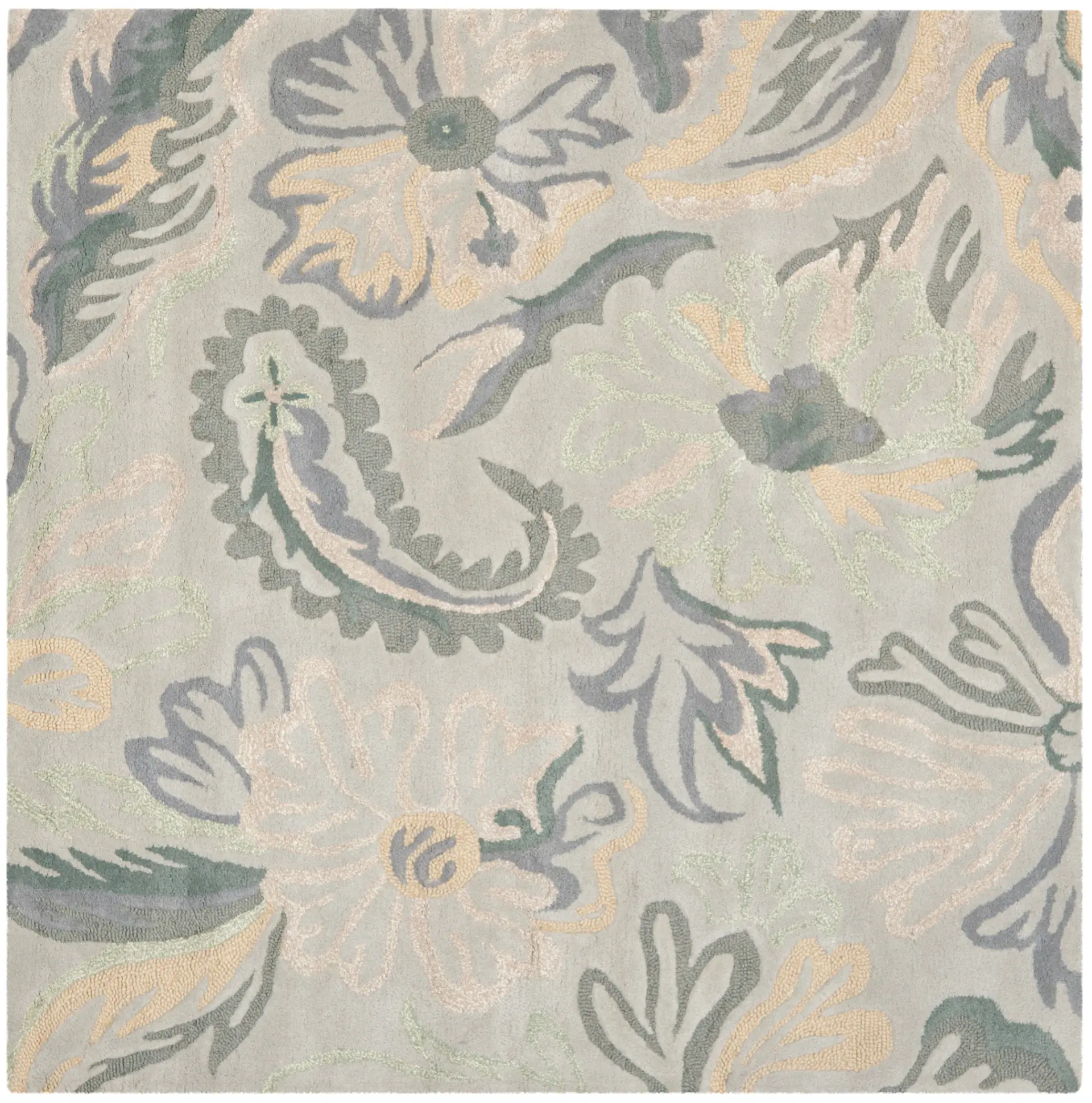 Jardin Botanical Paisley Hand-Tufted Wool Rug