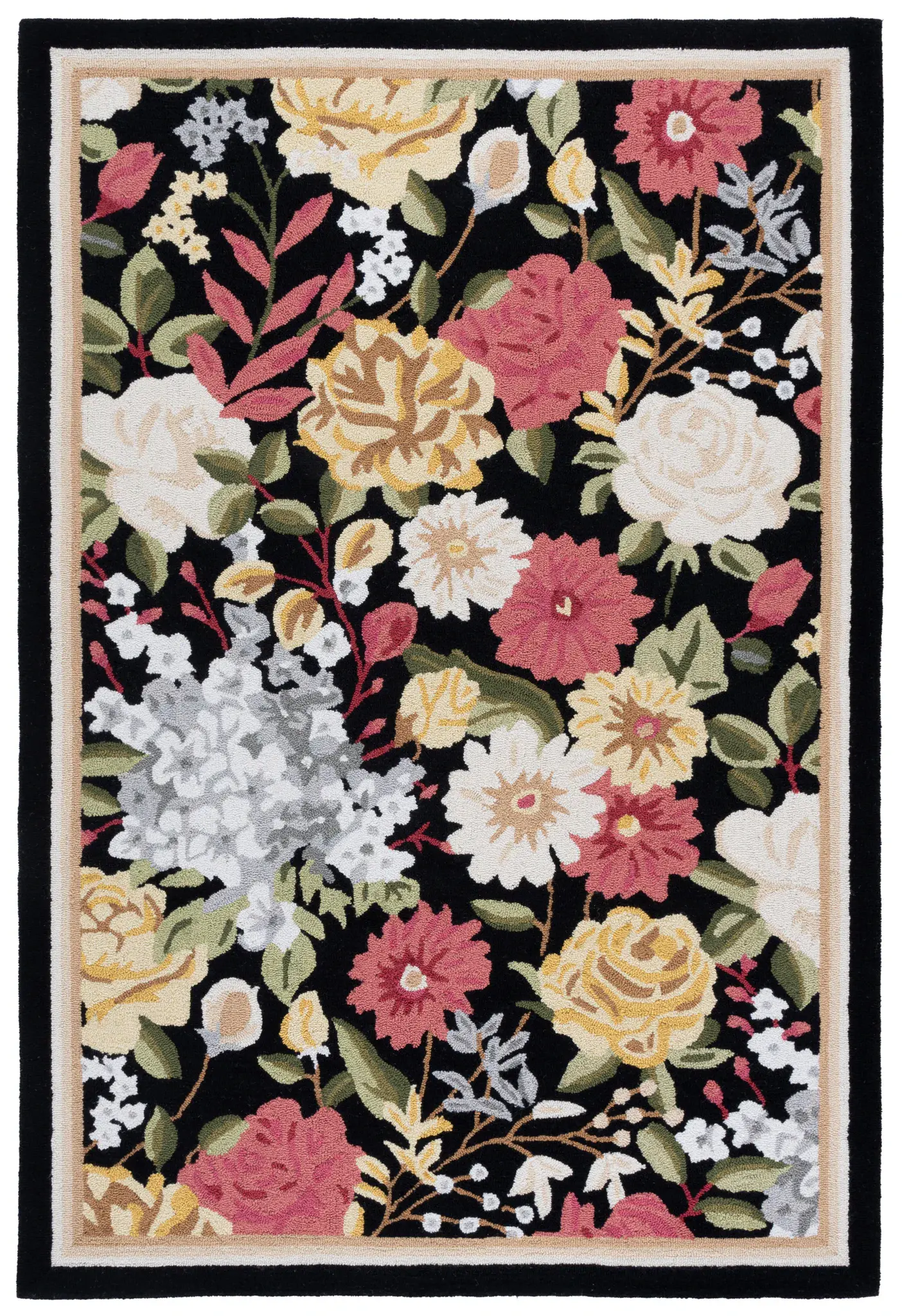 Jardin Floral Bouquet Hand-Tufted Rug
