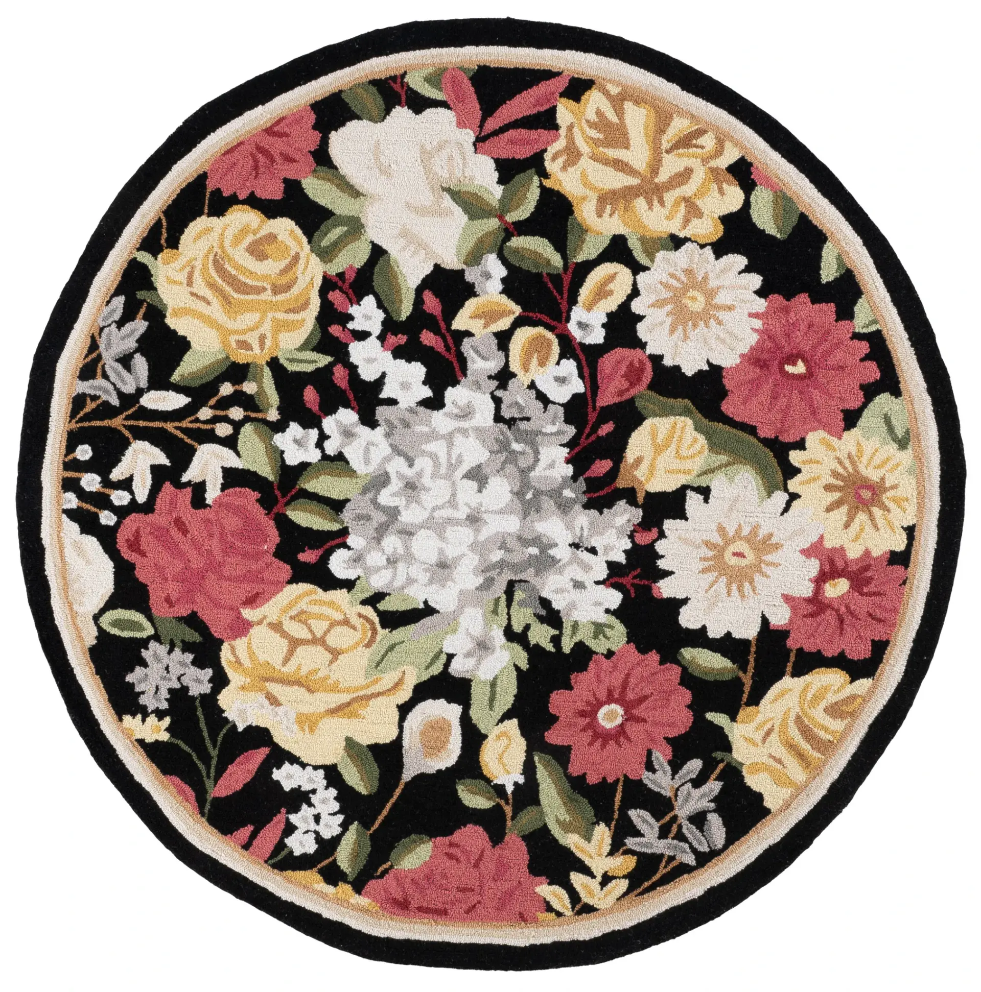 Jardin Floral Bouquet Hand-Tufted Rug