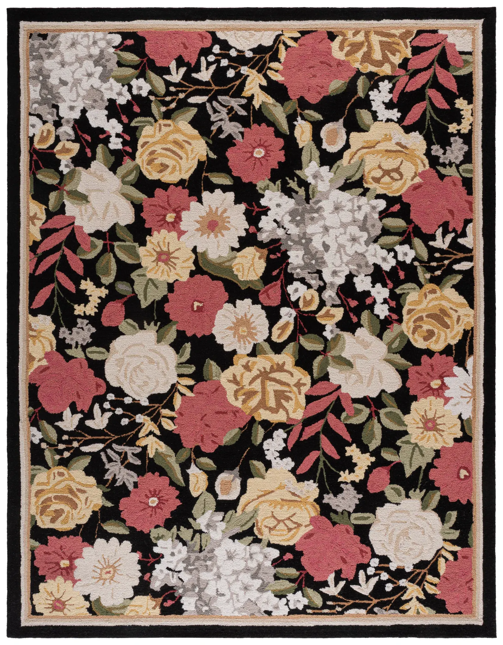 Jardin Floral Bouquet Hand-Tufted Rug