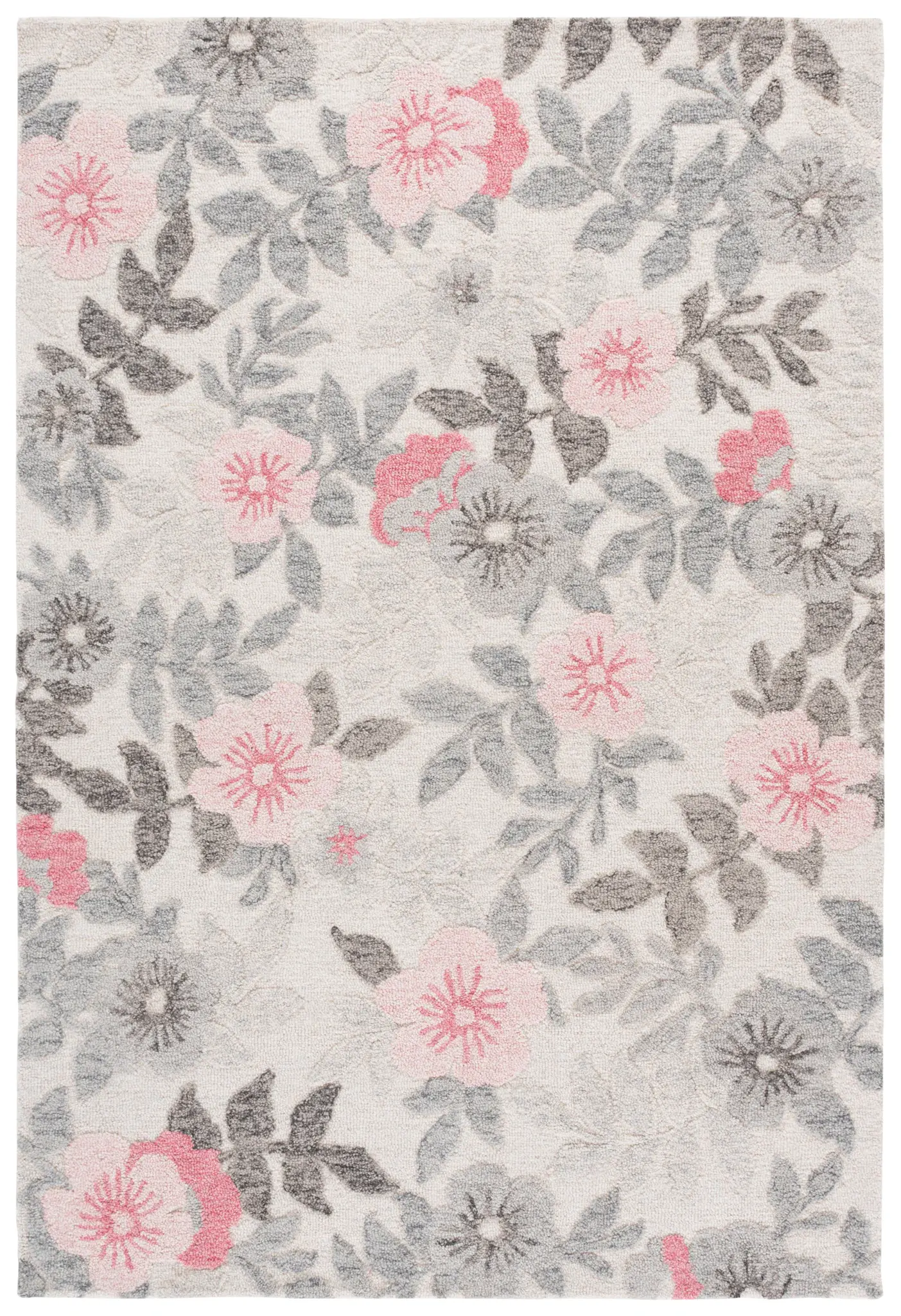 Jardin Cherry Blossom Hand-Tufted Wool Rug