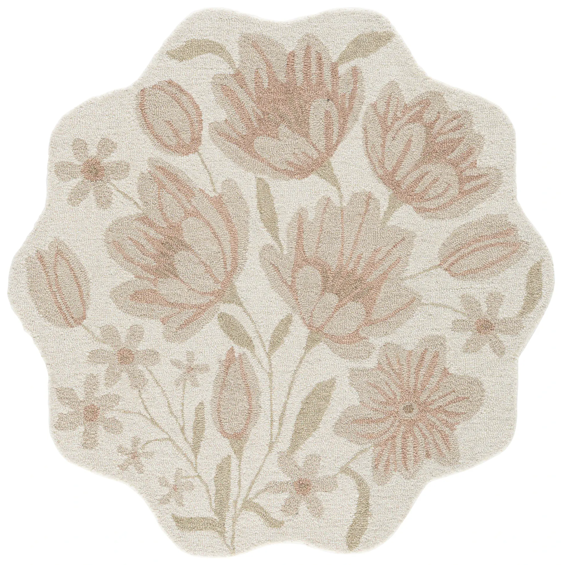 Jardin Botanical Floral Hand-Tufted Wool Rug
