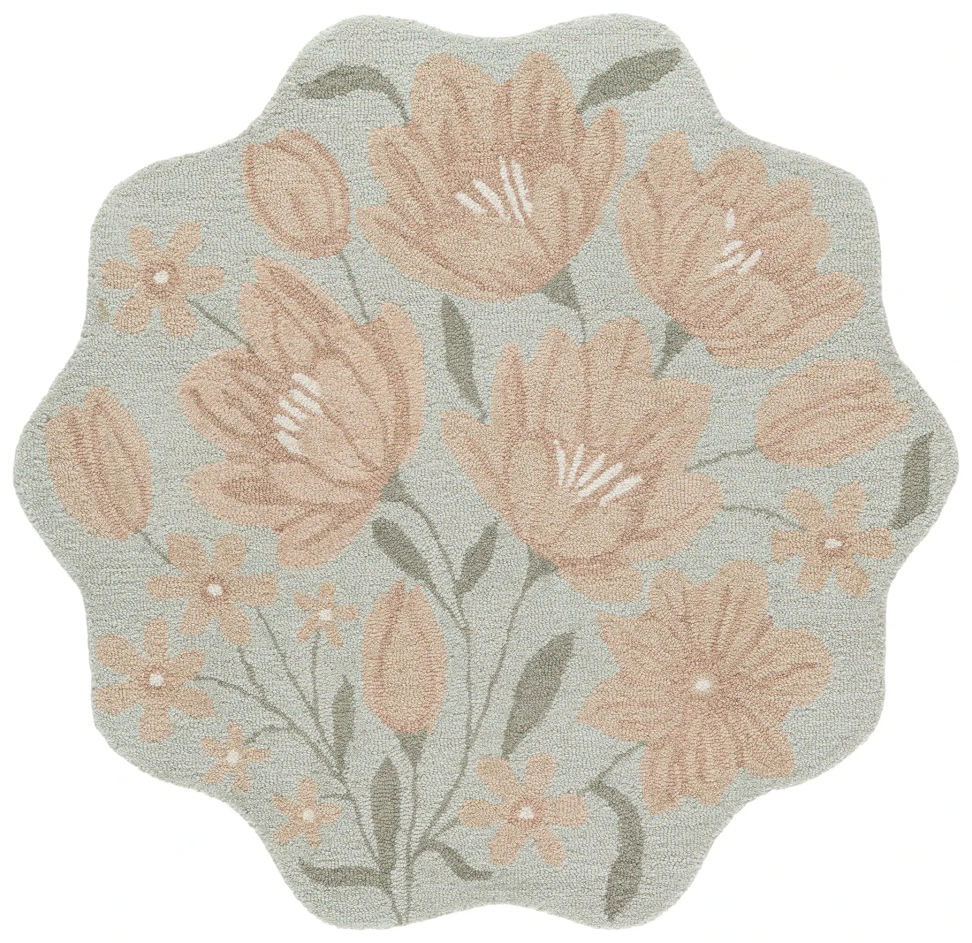 Jardin Botanical Floral Hand-Tufted Wool Rug