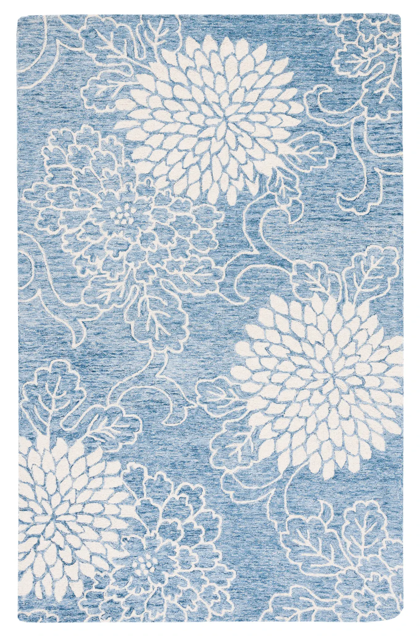 Jardin Large Floral Hand-Tufted Wool Rug