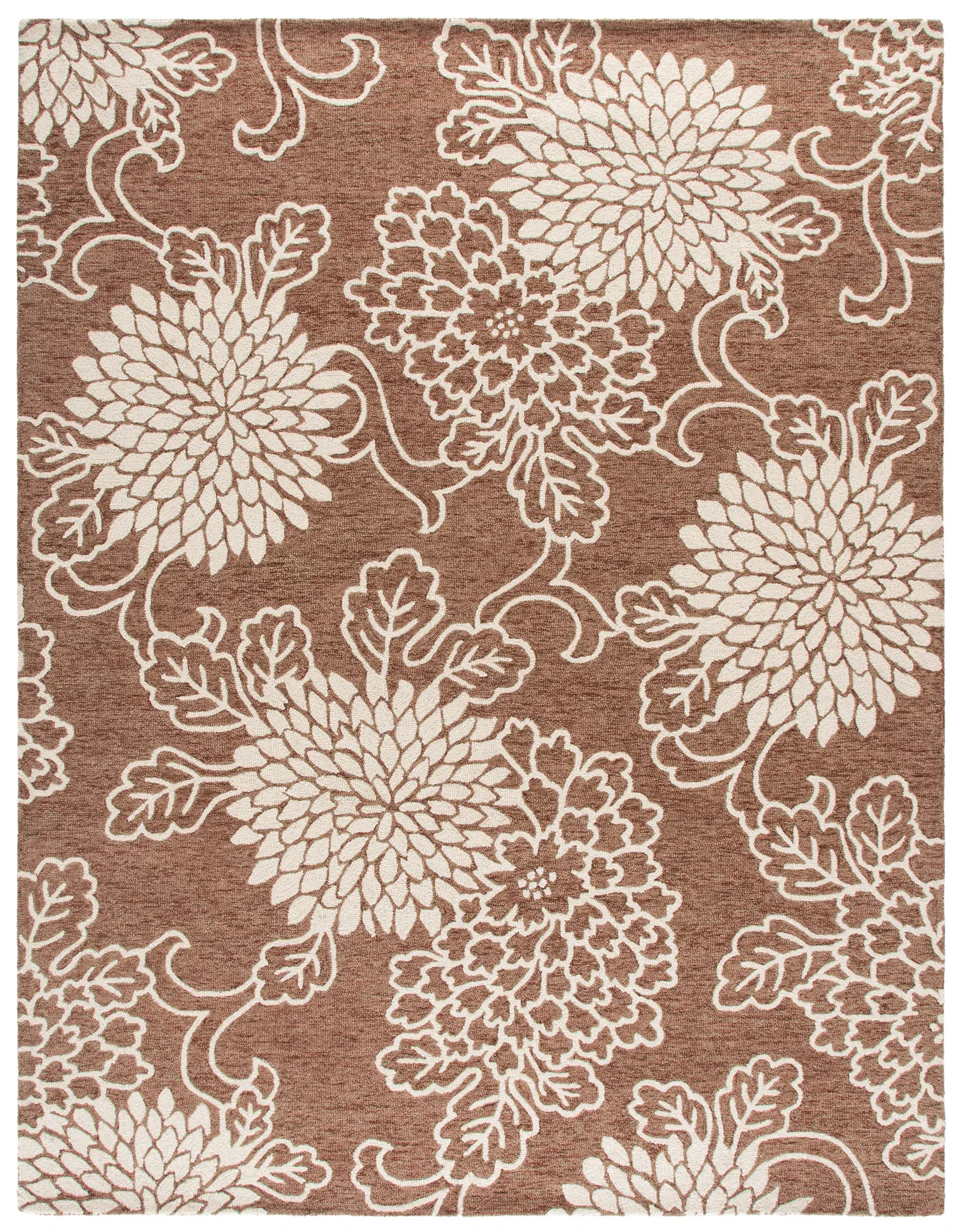Jardin Large Floral Hand-Tufted Wool Rug