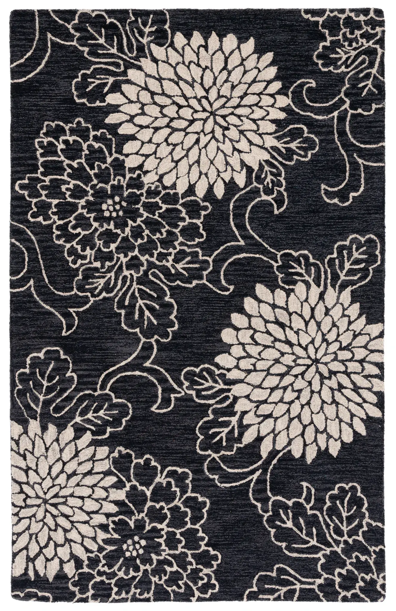Jardin Large Floral Hand-Tufted Wool Rug