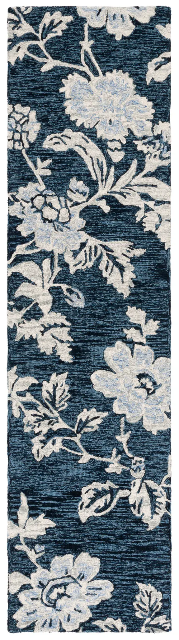 Jardin Toile Floral Hand-Tufted Wool Rug