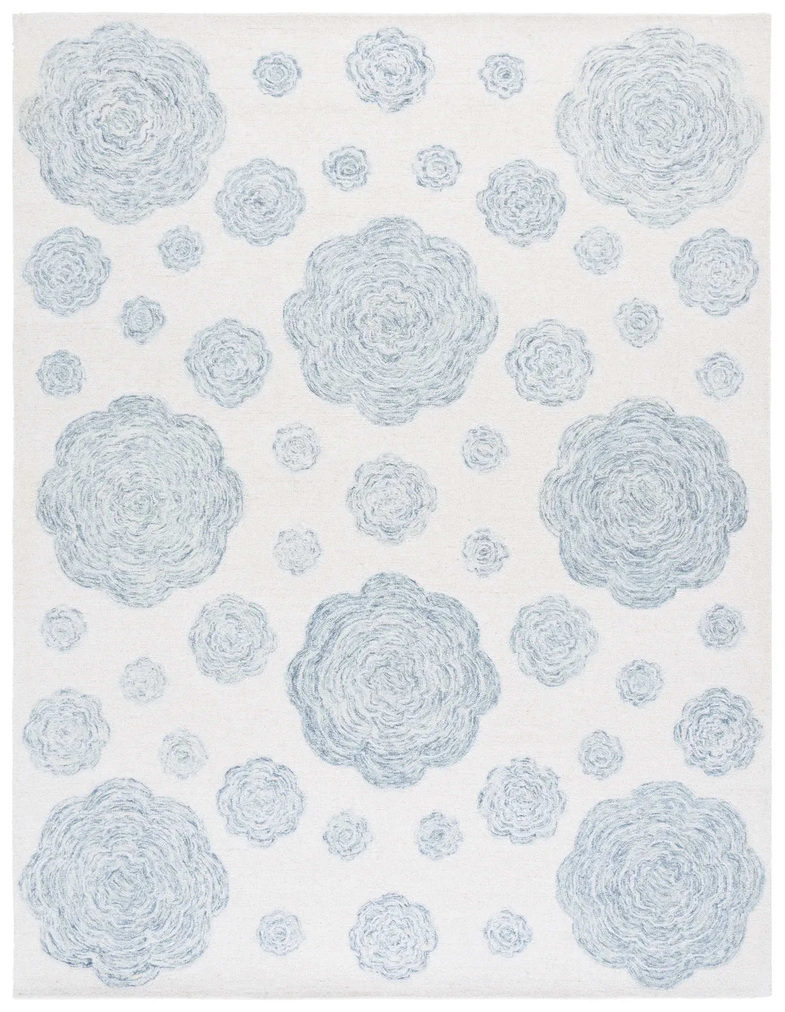 Jardin Allover Rosette Hand-Tufted Rug