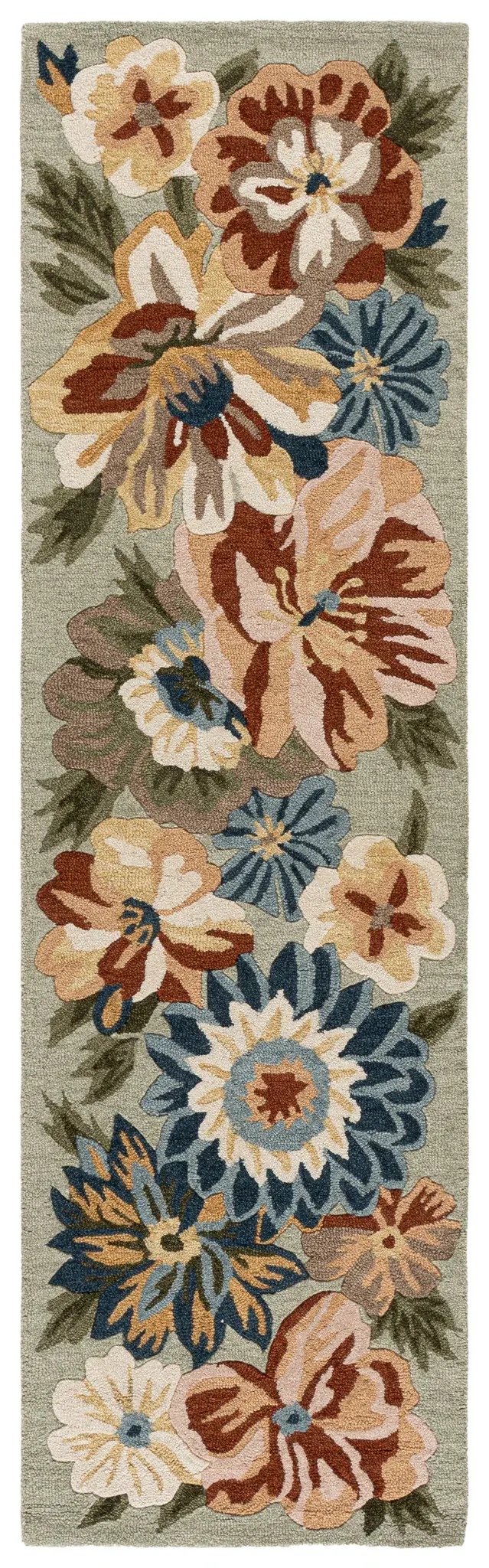 Jardin Packed Floral Hand-Tufted Wool Rug