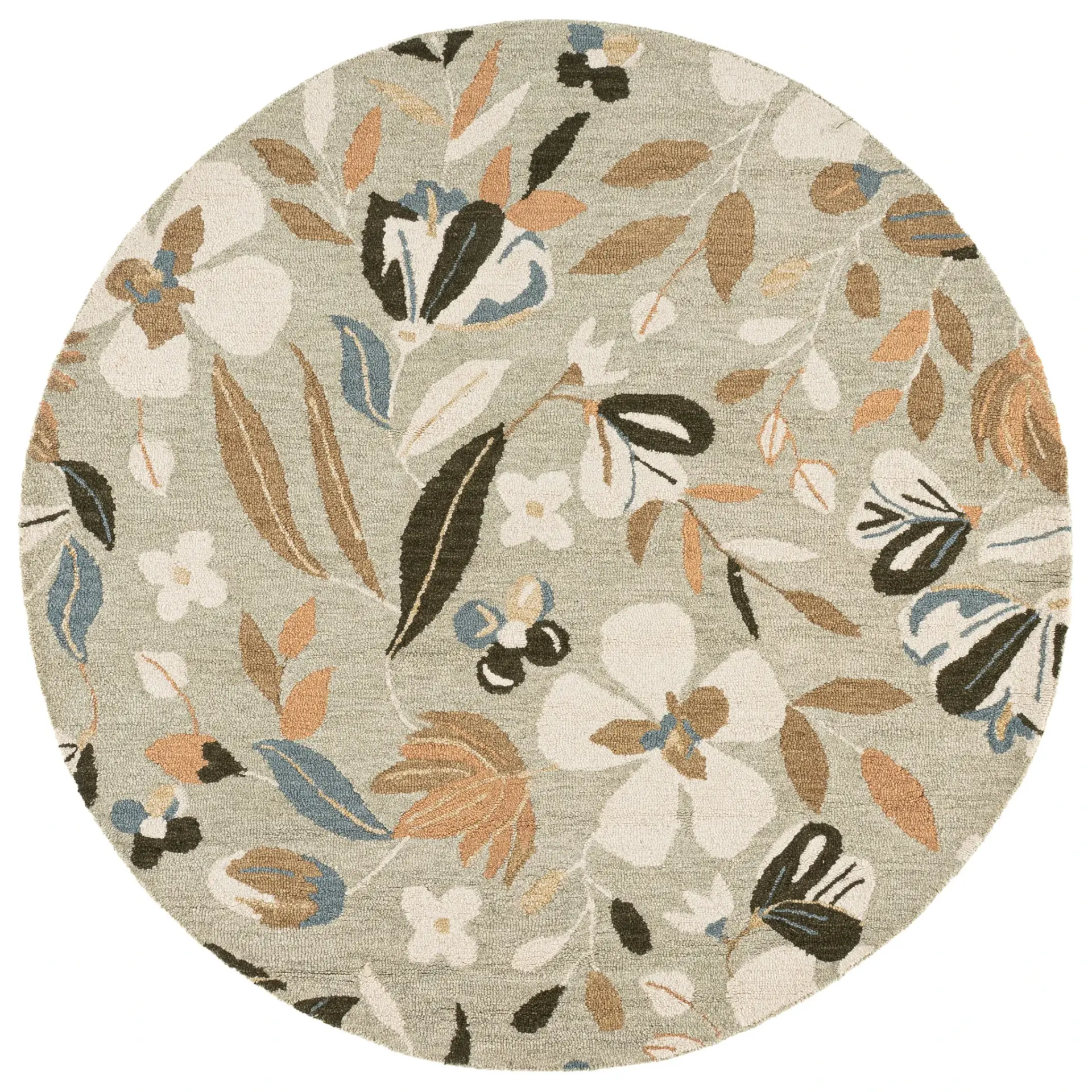 Jardin Botanical Floral Hand-Tufted Wool Rug