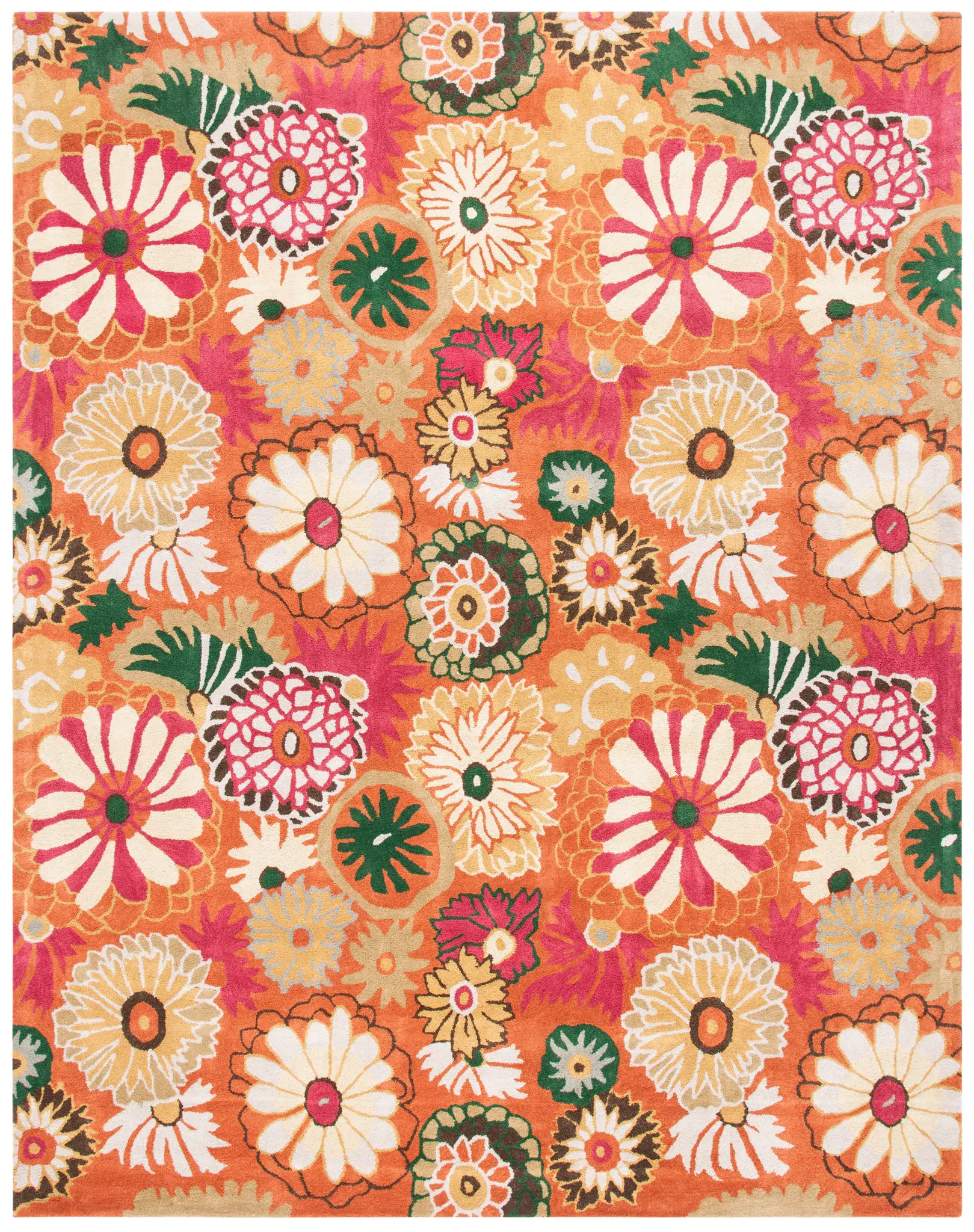 Jardin Wildflower Hand-Tufted Wool Rug