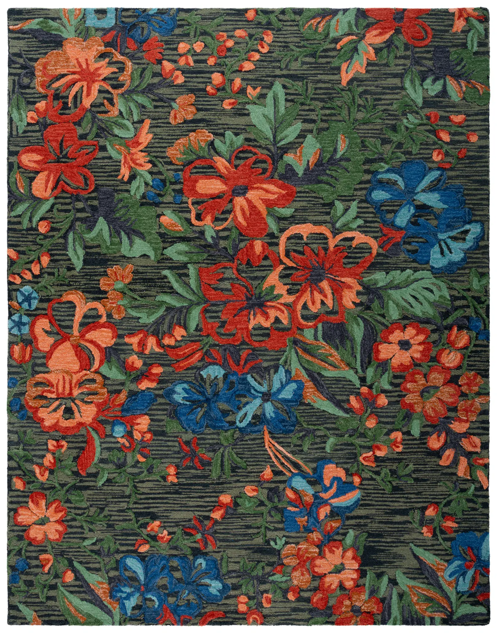 Jardin Tapestry Floral Hand-Tufted Wool Rug