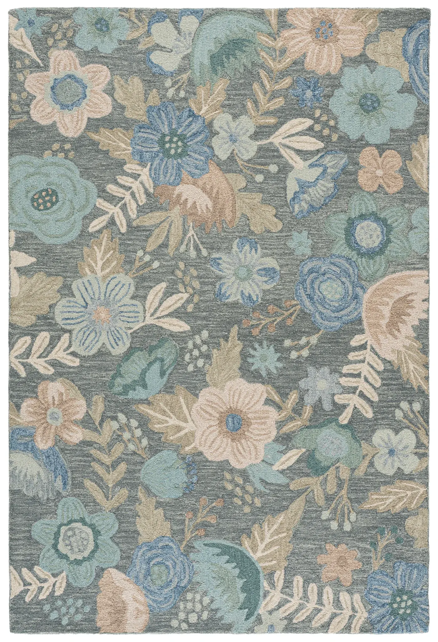 Jardin Botanical Floral Hand-Tufted Wool Rug