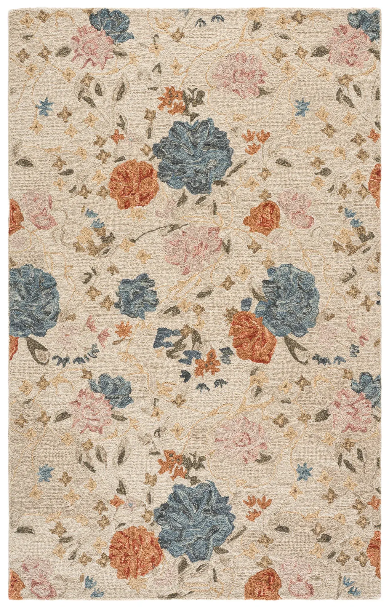 Jardin Botanical Floral Hand-Tufted Wool Rug