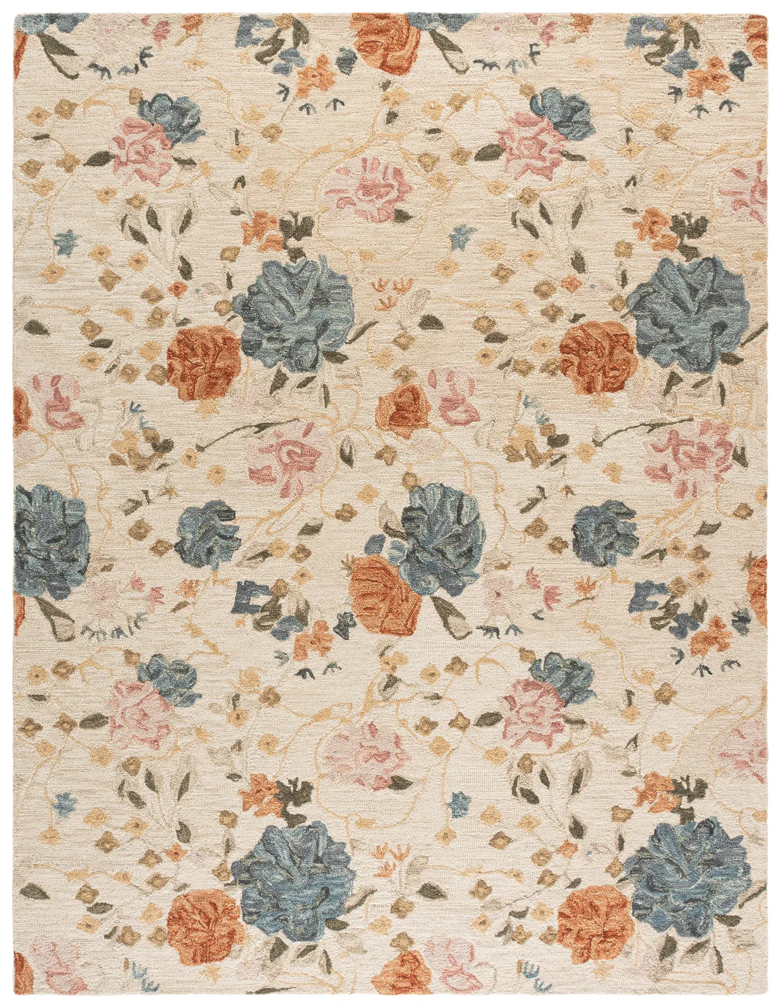 Jardin Botanical Floral Hand-Tufted Wool Rug