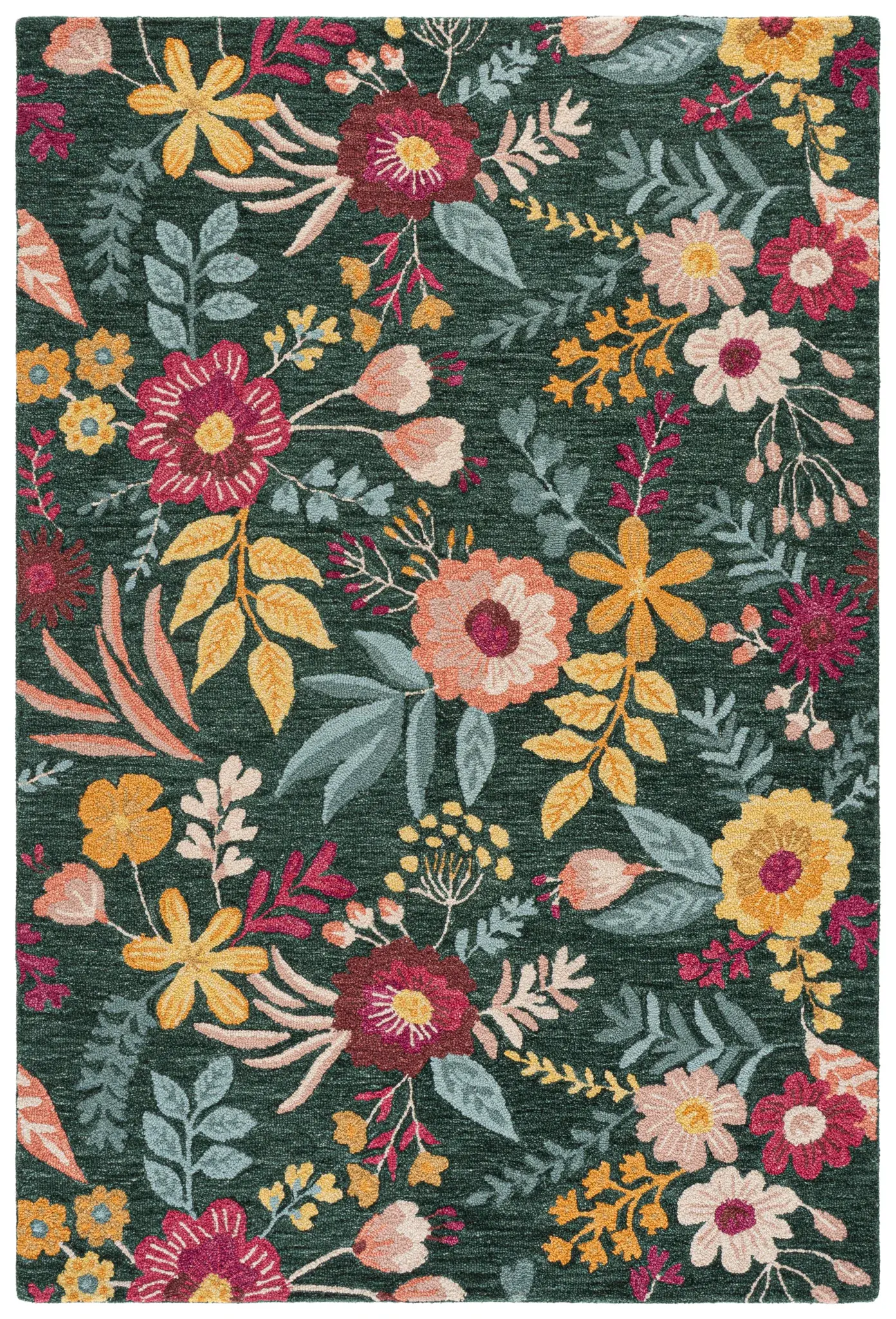 Jardin Botanical Floral Hand-Tufted Wool Rug