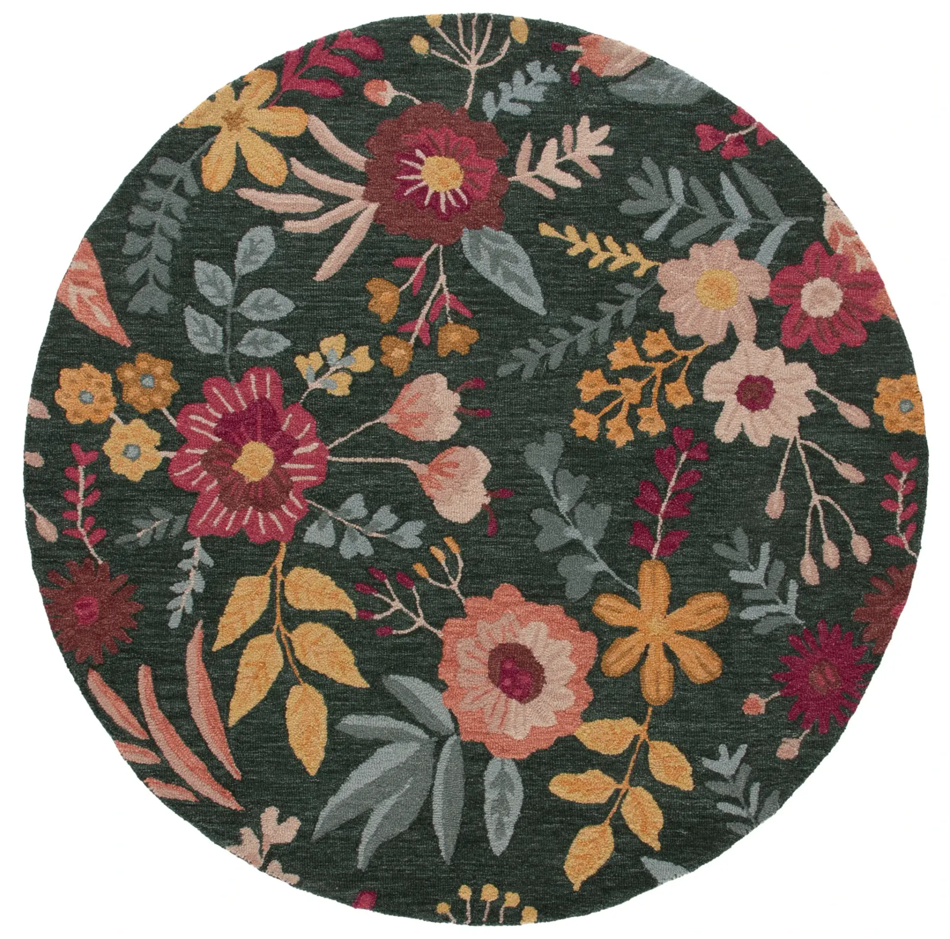 Jardin Botanical Floral Hand-Tufted Wool Rug